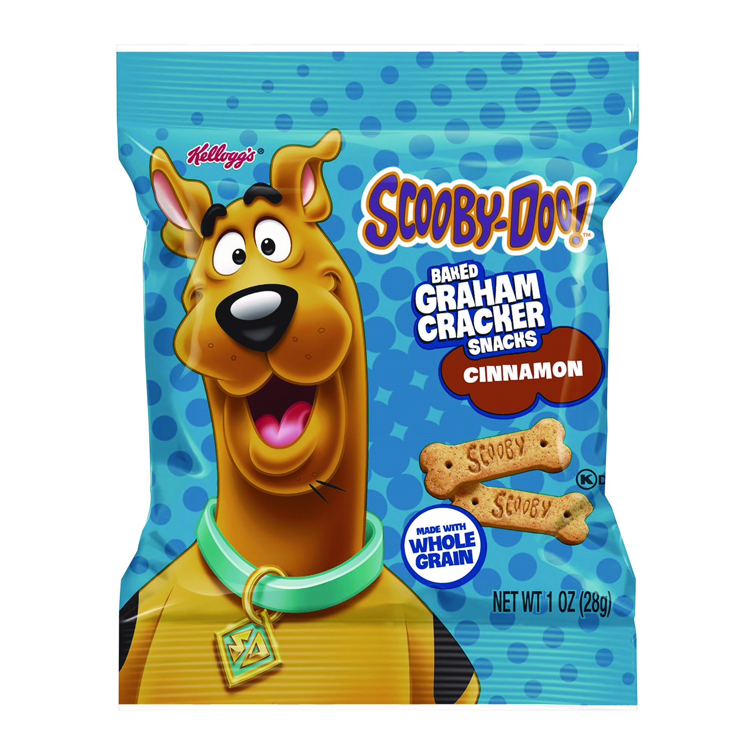 Scooby-Doo Cinnamon Graham Sticks, oz Packet, 210/Carton