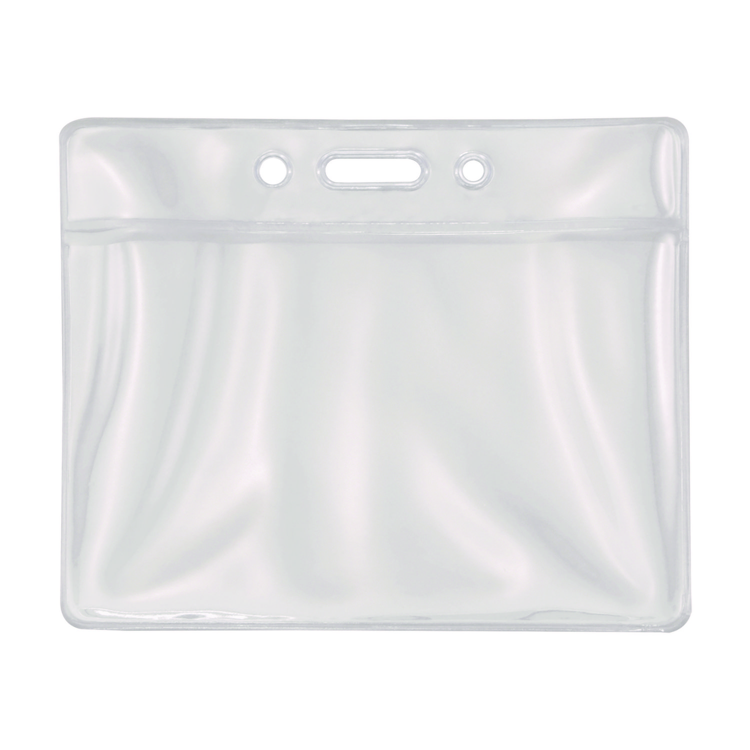 ID Badge Holder, Clear, 2.25 x 3.5 Insert, 50/Pack