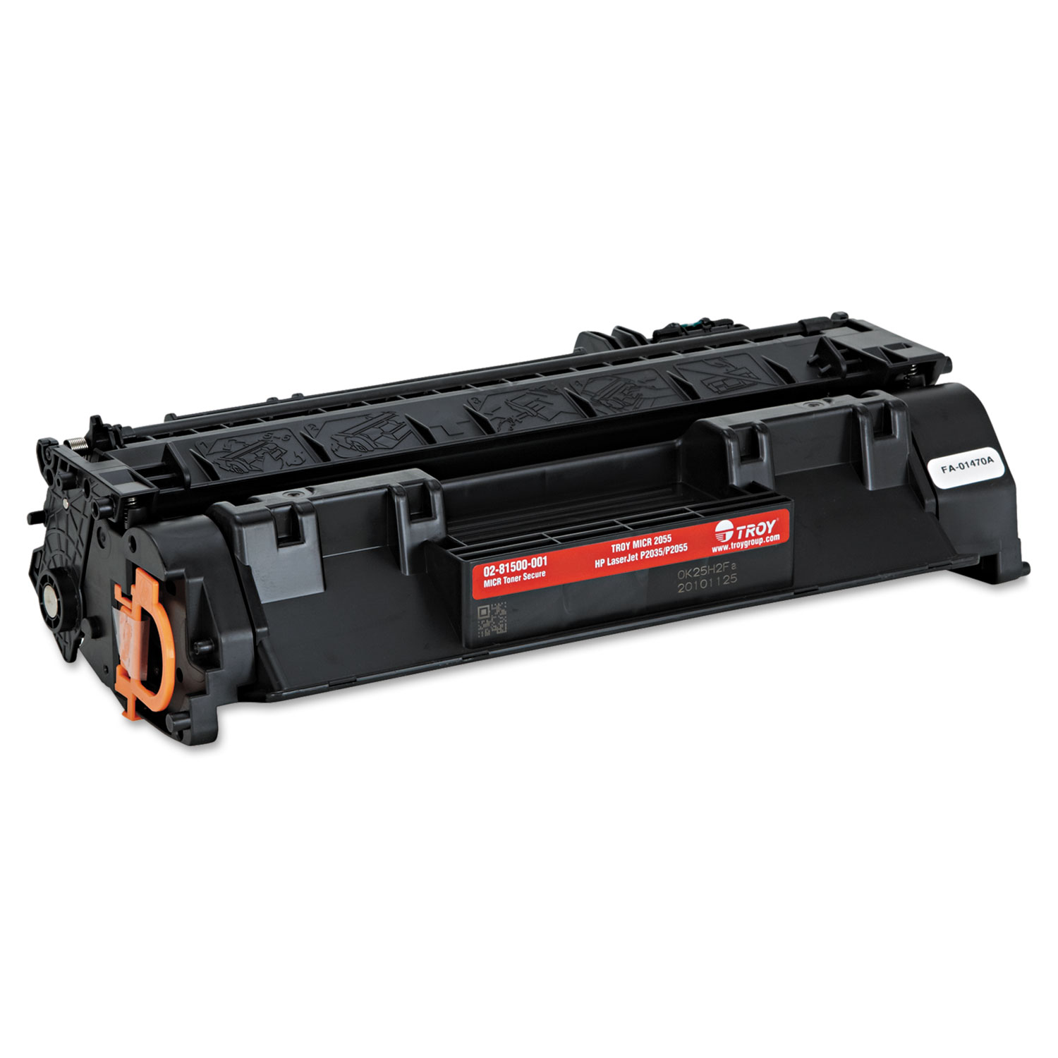  TROY 02-81500-001 0281500001 05A MICR Toner Secure, Alternative for HP CE505A, Black (TRS0281500001) 