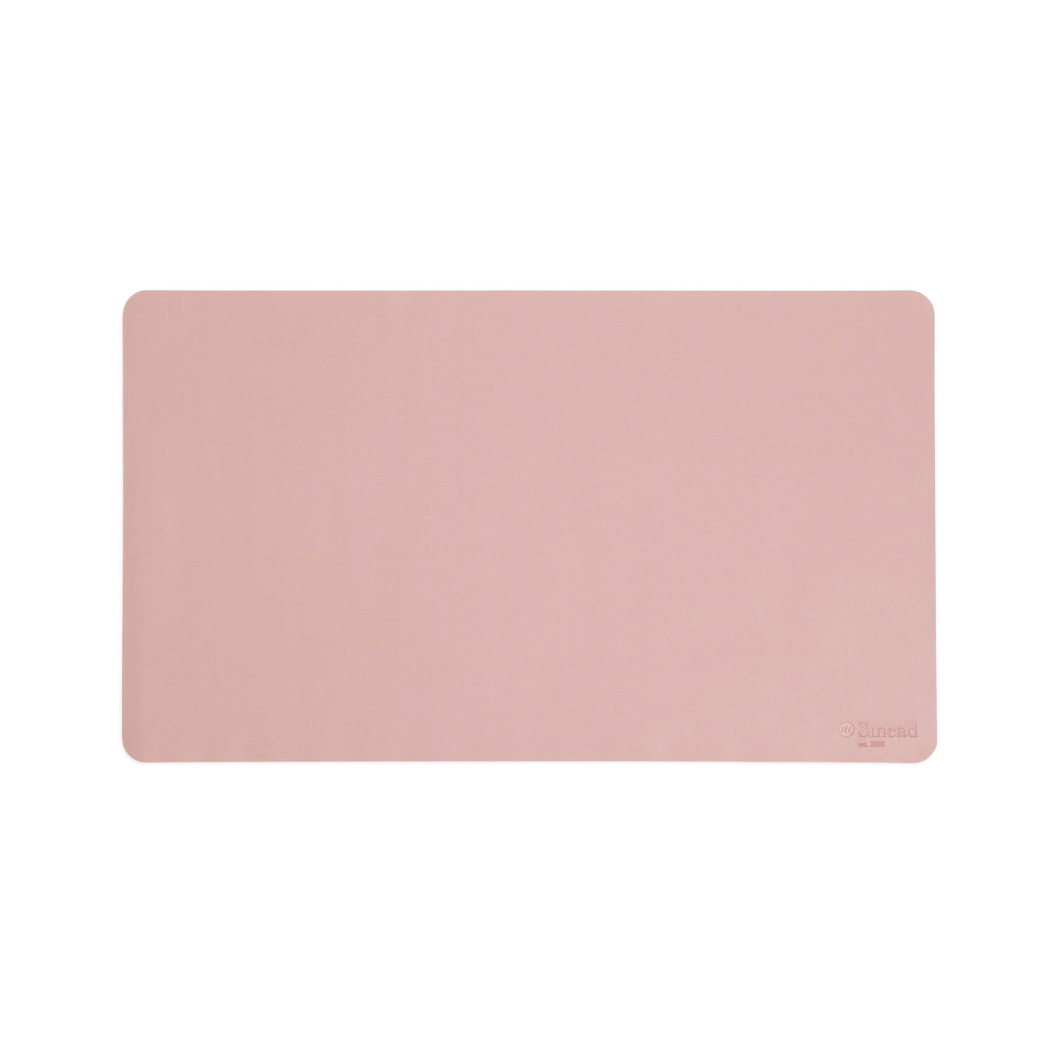 Vegan Leather Desk Pads, 23.6 x 13.7, Light Pink