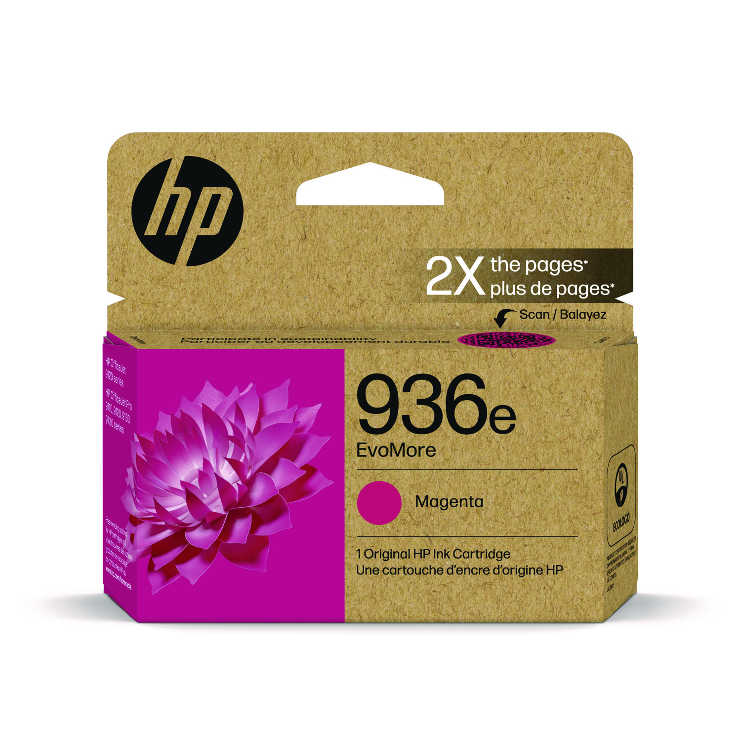 HP 936E, (4S6V4LN) Magenta Original Ink Cartridges