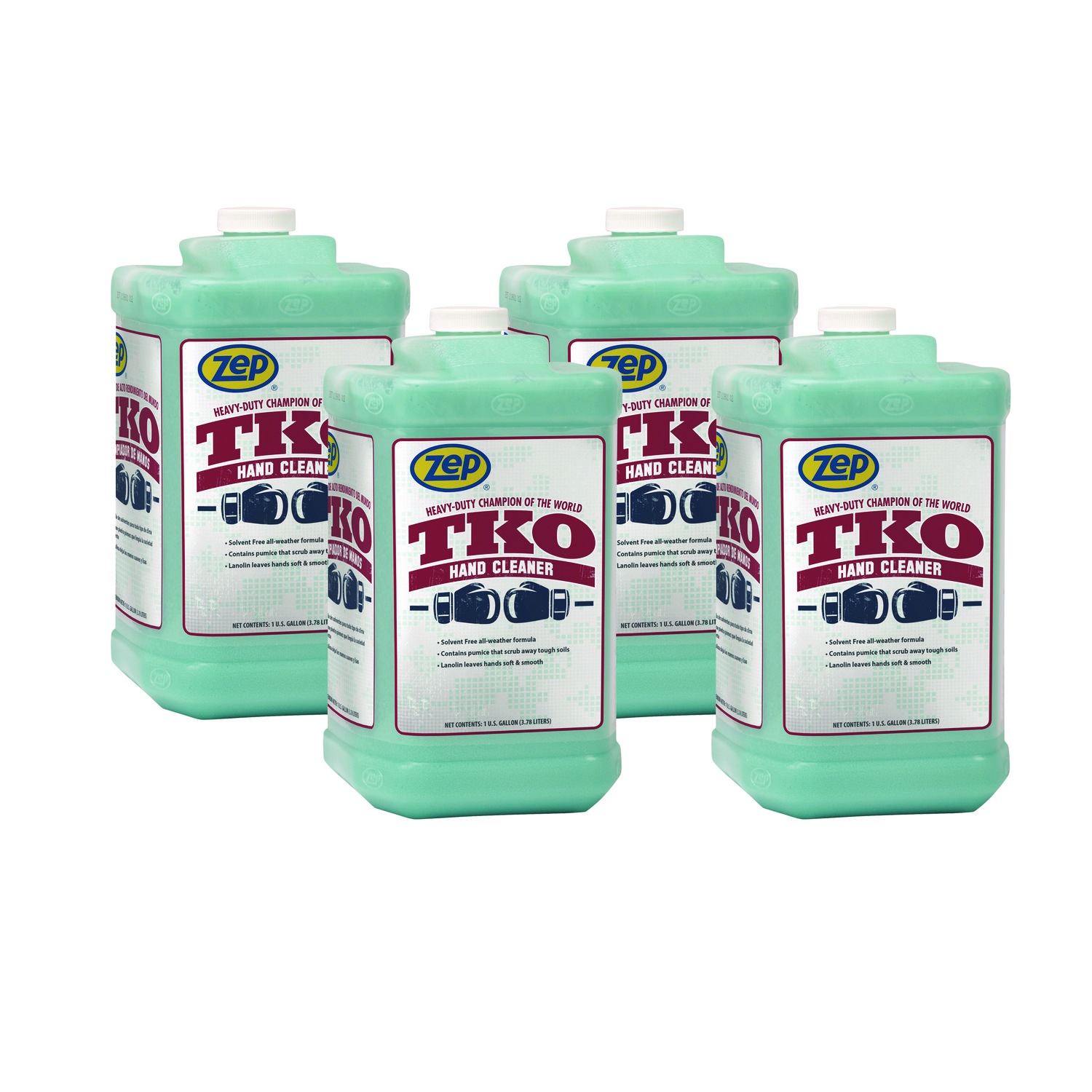 TKO Hand Cleaner Refill, Lemon Lime Scent, 1 gal, 4/Carton