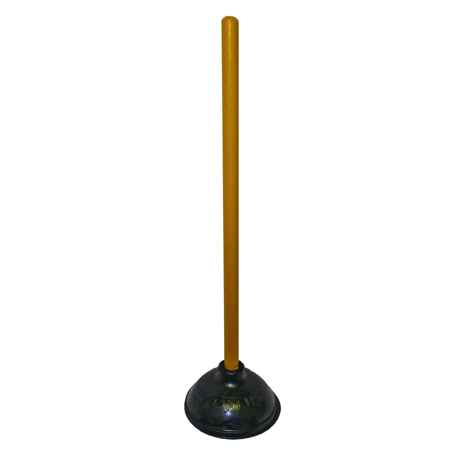 Plunger, 20″ Wood Handle, 6″ dia