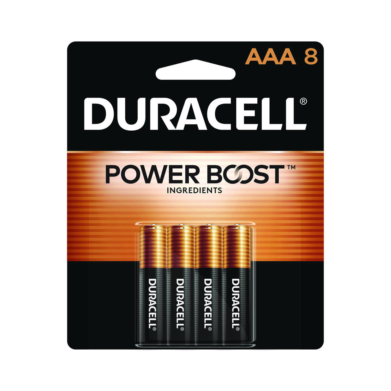 Power Boost CopperTop Alkaline AAA Batteries, 8/Pack