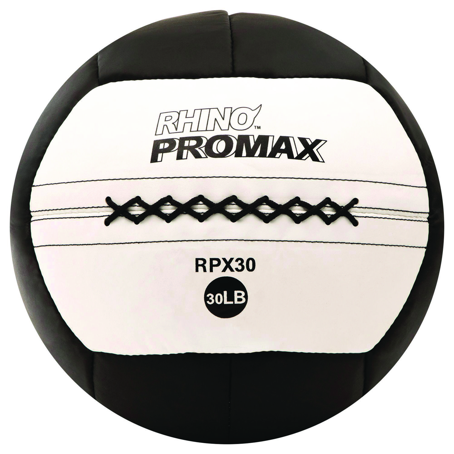 Rhino Promax Medicine Ball, 30 lb, Black