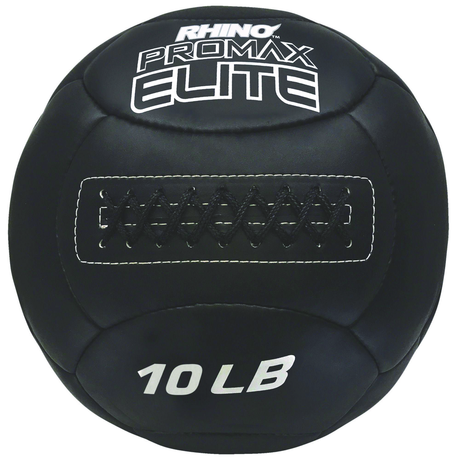 Rhino Promax Elite Medicine Ball, 10 lb, Black