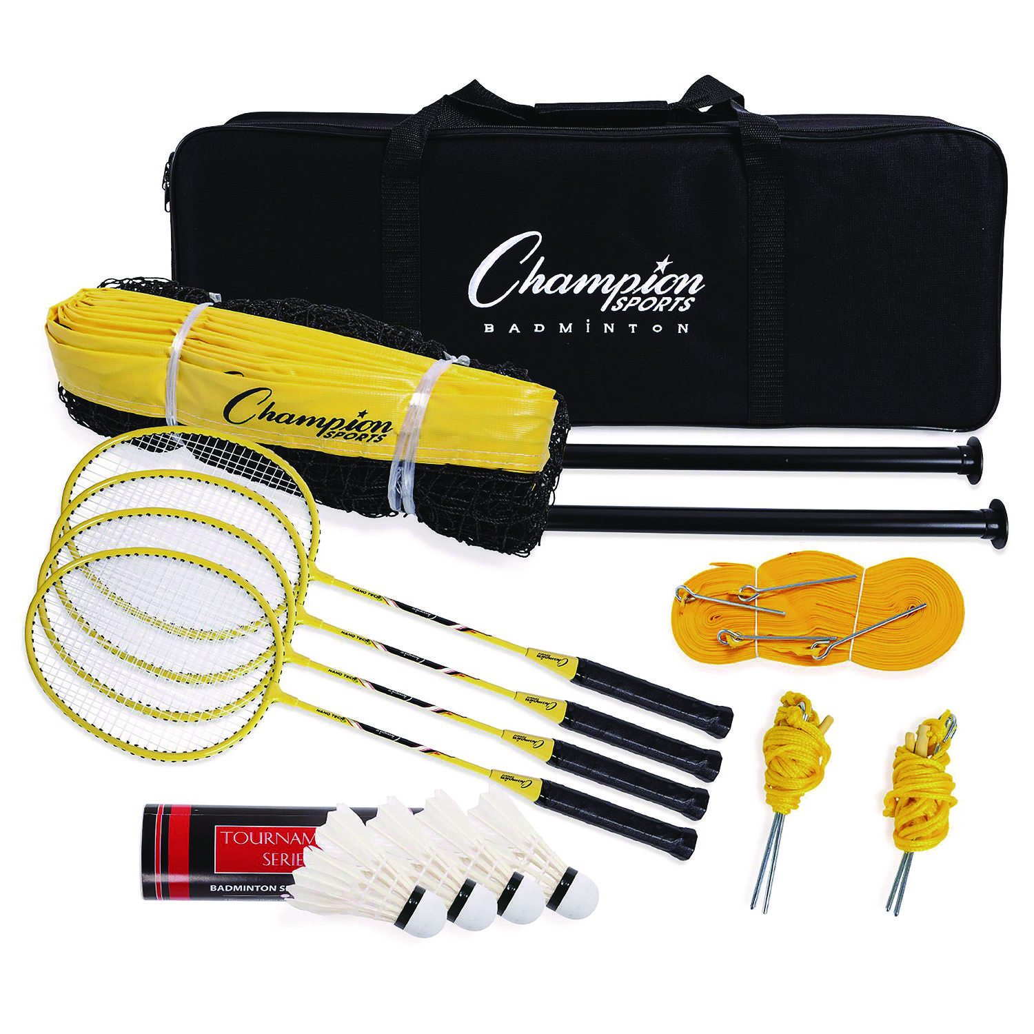 Deluxe Badminton Tournament Set, 28″ x 11″