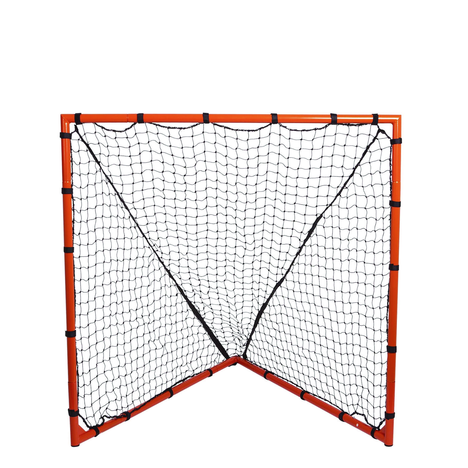 Backyard Lacrosse Goal & Net, 4 ft x 4 ft, 1.25″ dia Frame