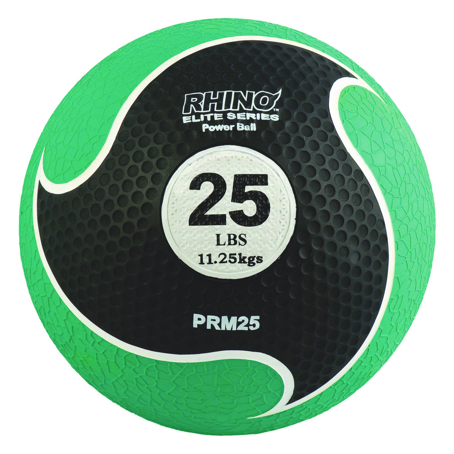 Rhino Elite Medicine Ball, 25 lb, Green