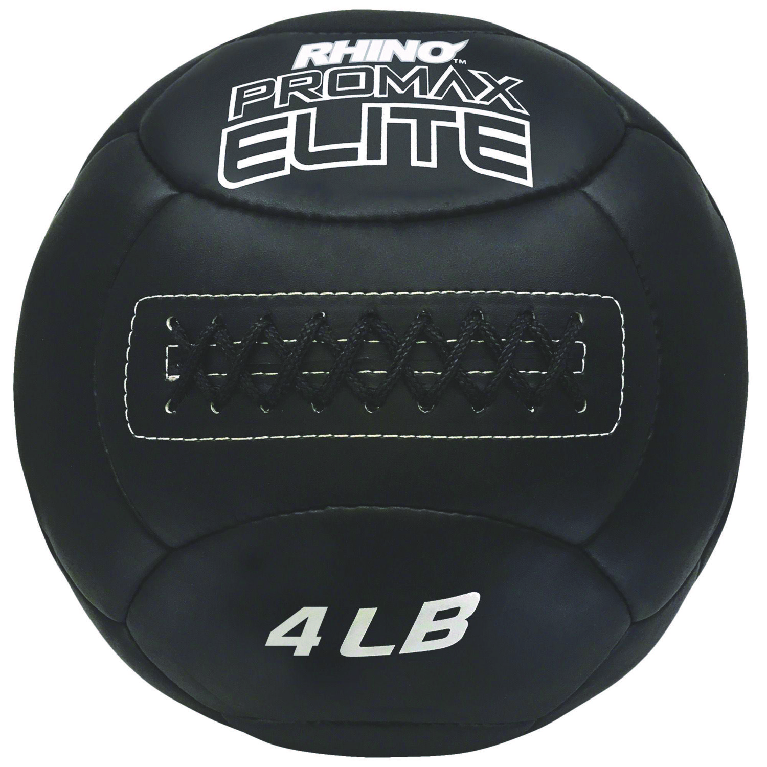 Rhino Promax Elite Medicine Ball, 4 lb, Black