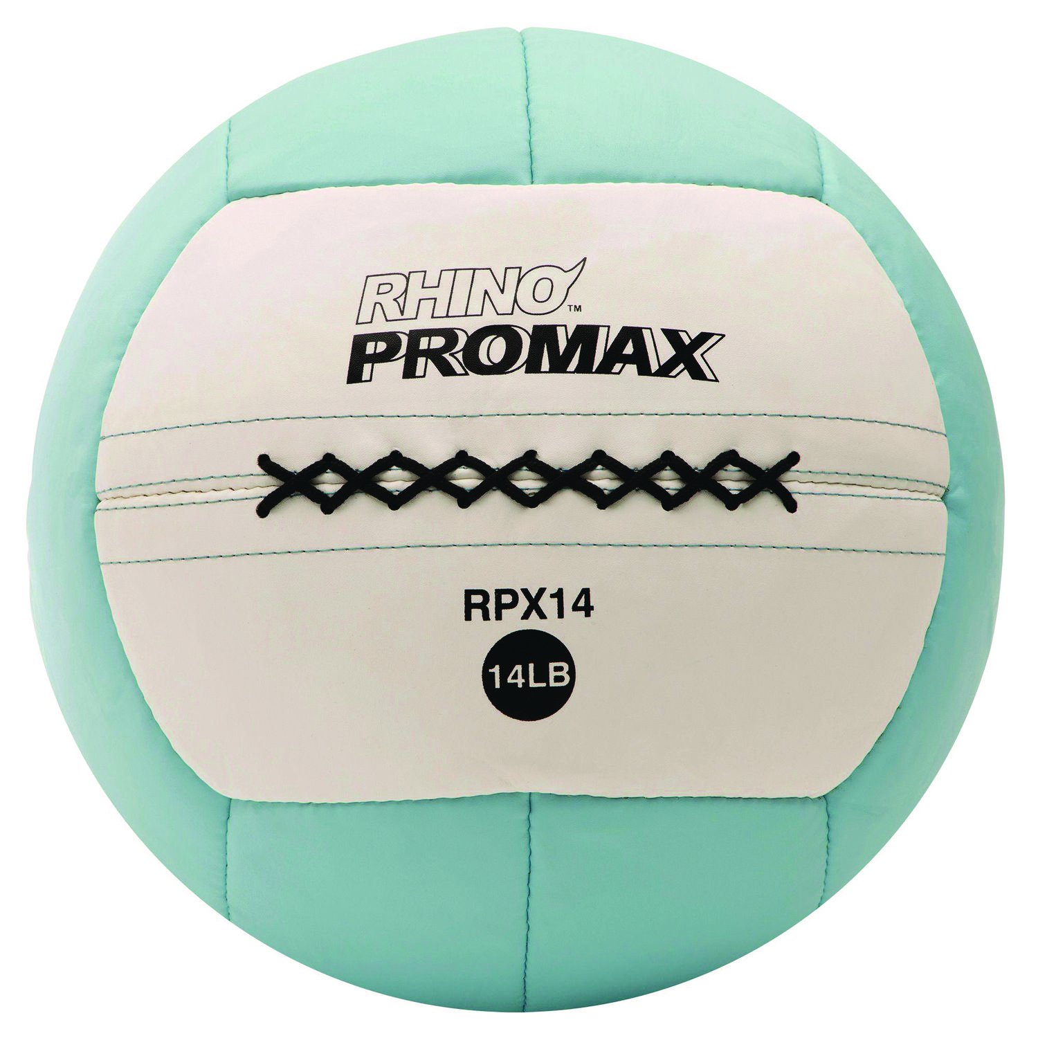 Rhino Promax Medicine Ball, 14 lb, Light Blue