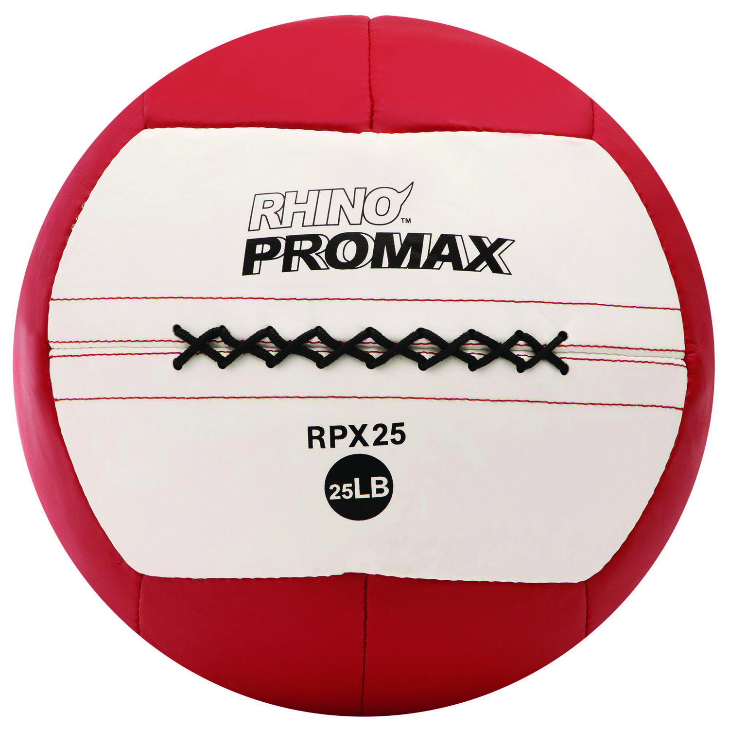 Rhino Promax Medicine Ball, 25 lb, Red