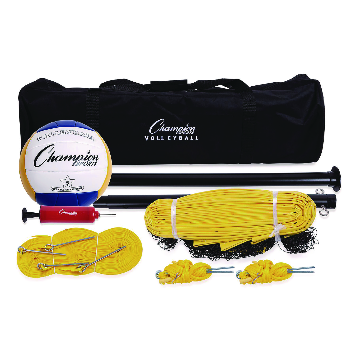 Tournament Series Volleyball Set, with Carry Bag