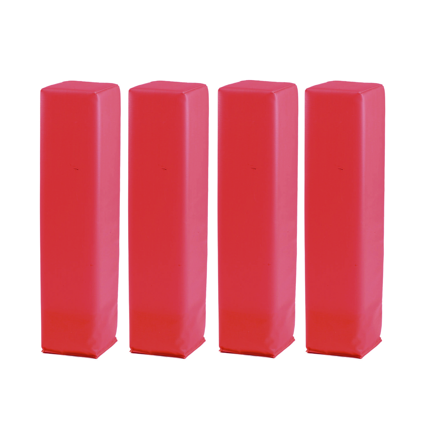 Line and End Zone Pylon Set, 18″ x 4″ dia, 4/Set