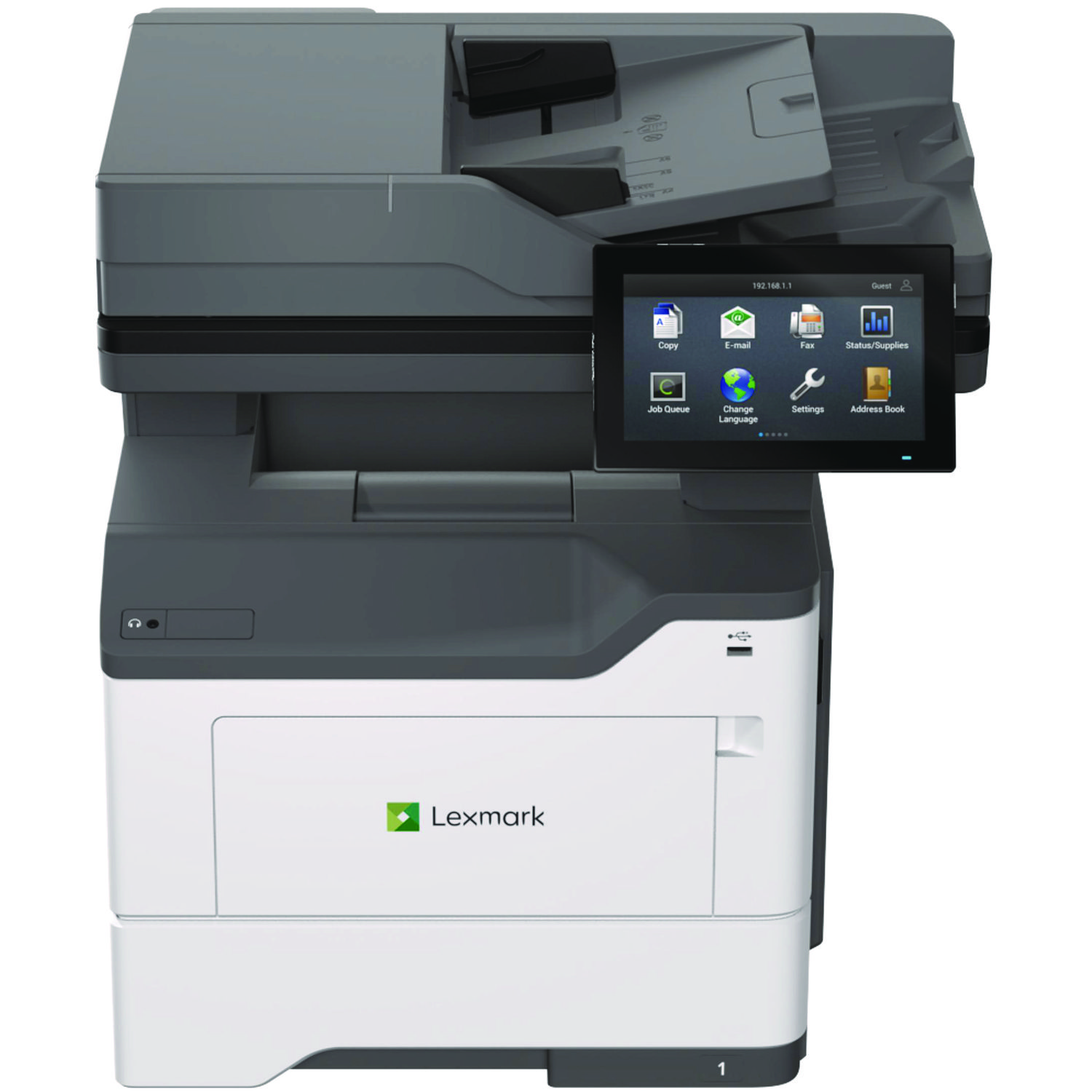 MX632adwe Multifunction Mono Printer, Copy/Fax/Print/Scan