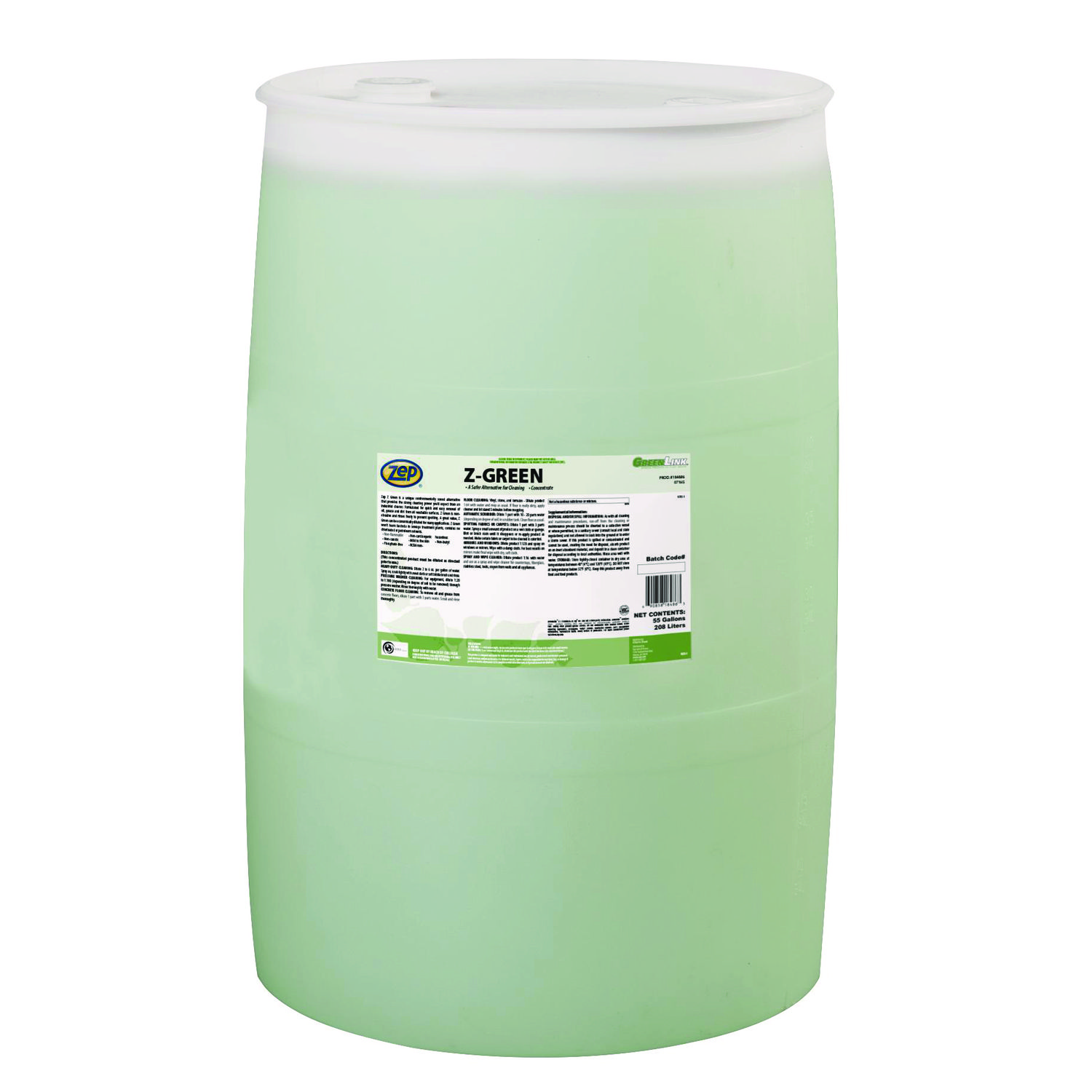 Z Green, Sassafras Scent, 55 gal Drum