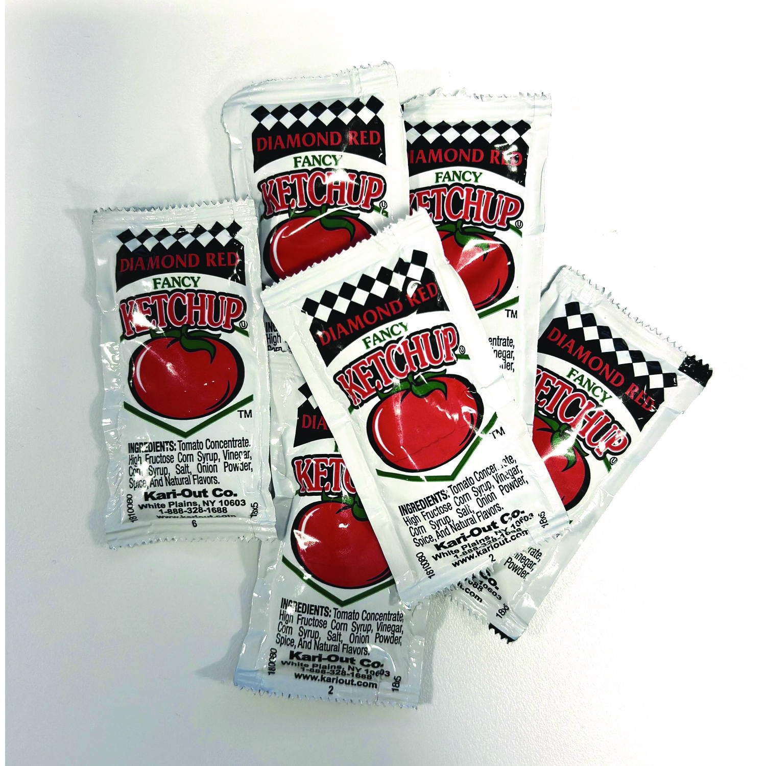 Kari-Out® Sauce, Ketchup, 8 g Packet, 1,000/Carton