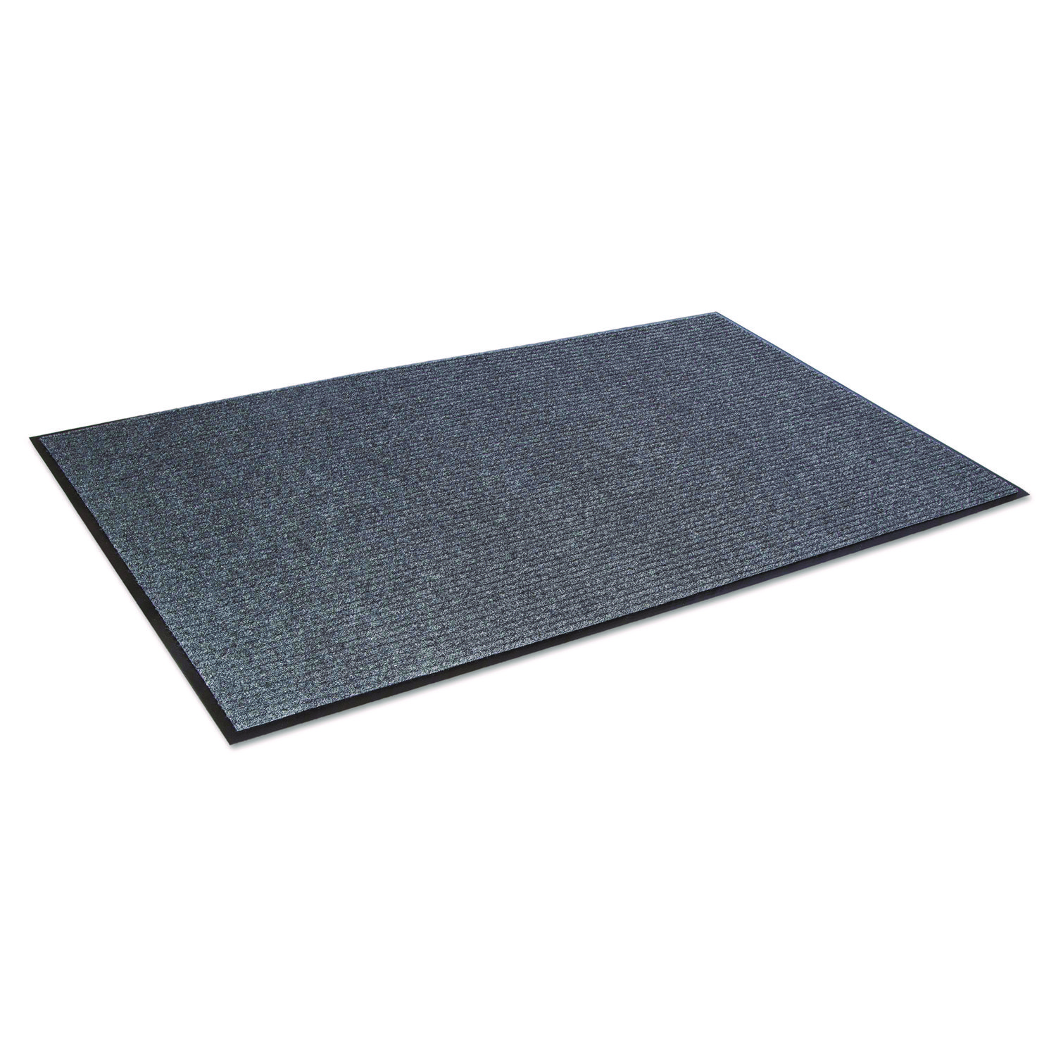 Needle Rib Wipe and Scrape Mat, Polypropylene, 36 x 120, Gray