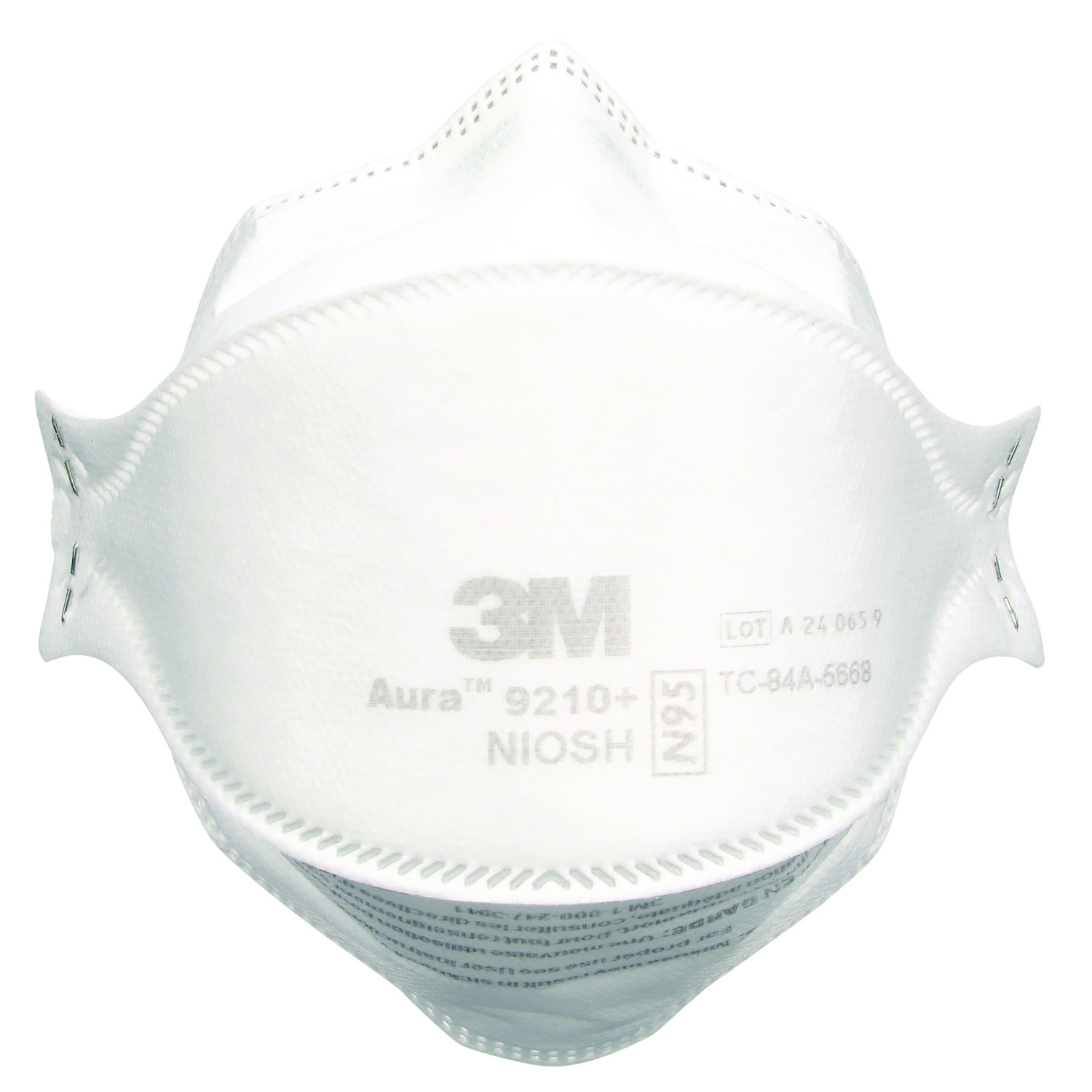 Aura Particulate Respirator 9205+, Standard Size, 12/Carton