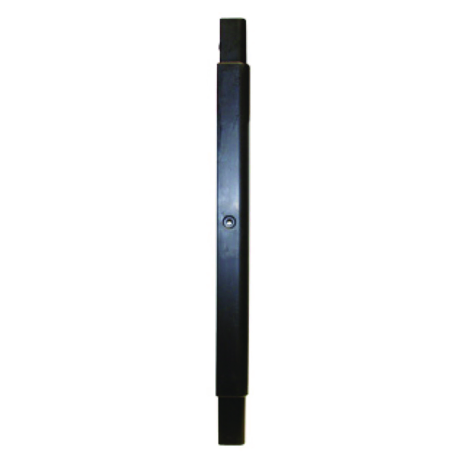Left Side Upright Leg for Janitor Cart, Plastic, Black