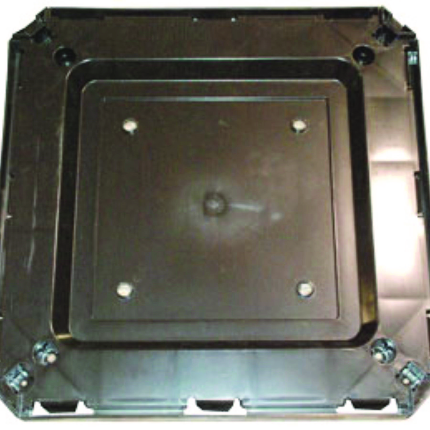 Base for 35 gal Landmark Series Container, 26 x 26 x 2, Sable