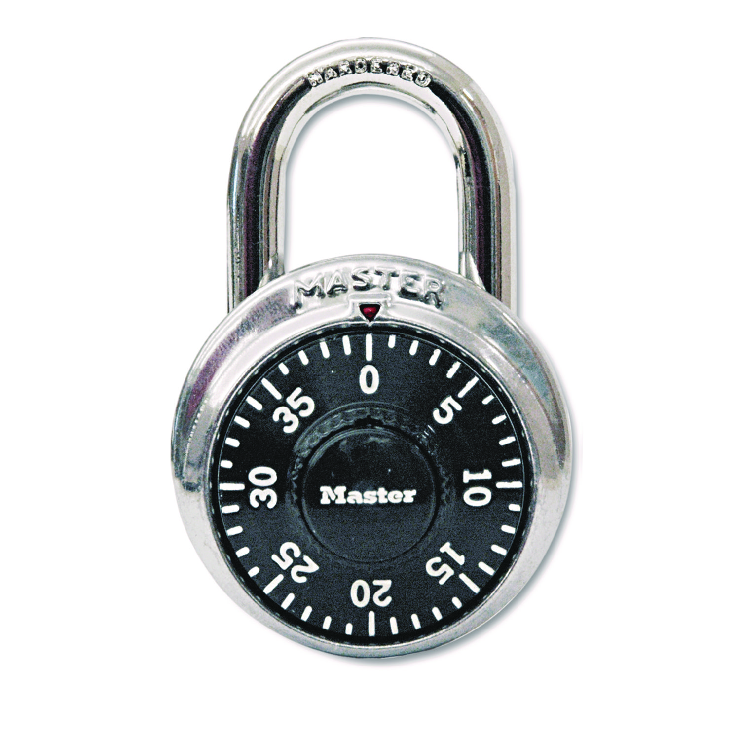 Combination Lock, Stainless Steel, 1.87″ Wide, Silver