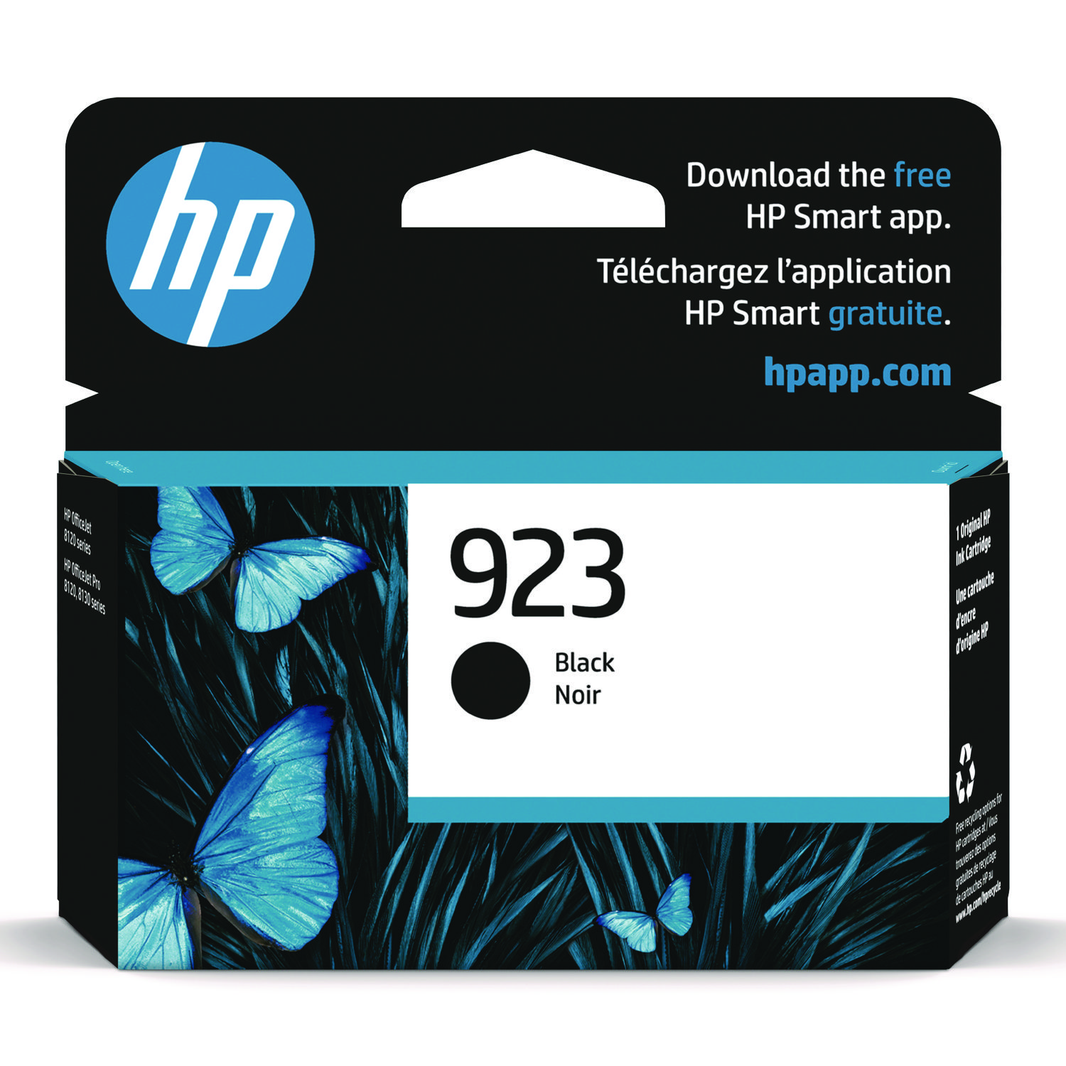 HP 923 (4K0T3LN) Black Original Ink Cartridge