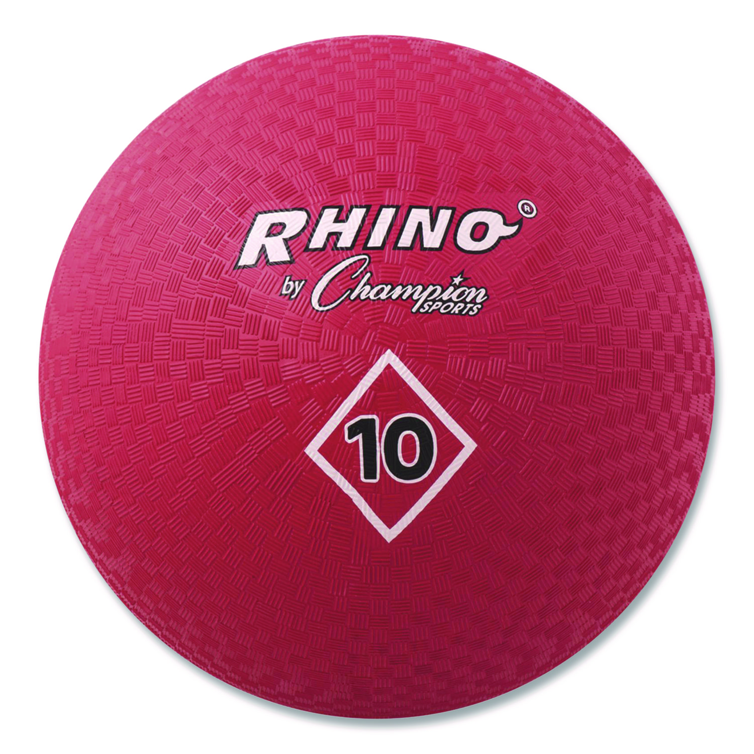 Playground Ball, 10″ Diameter, Red