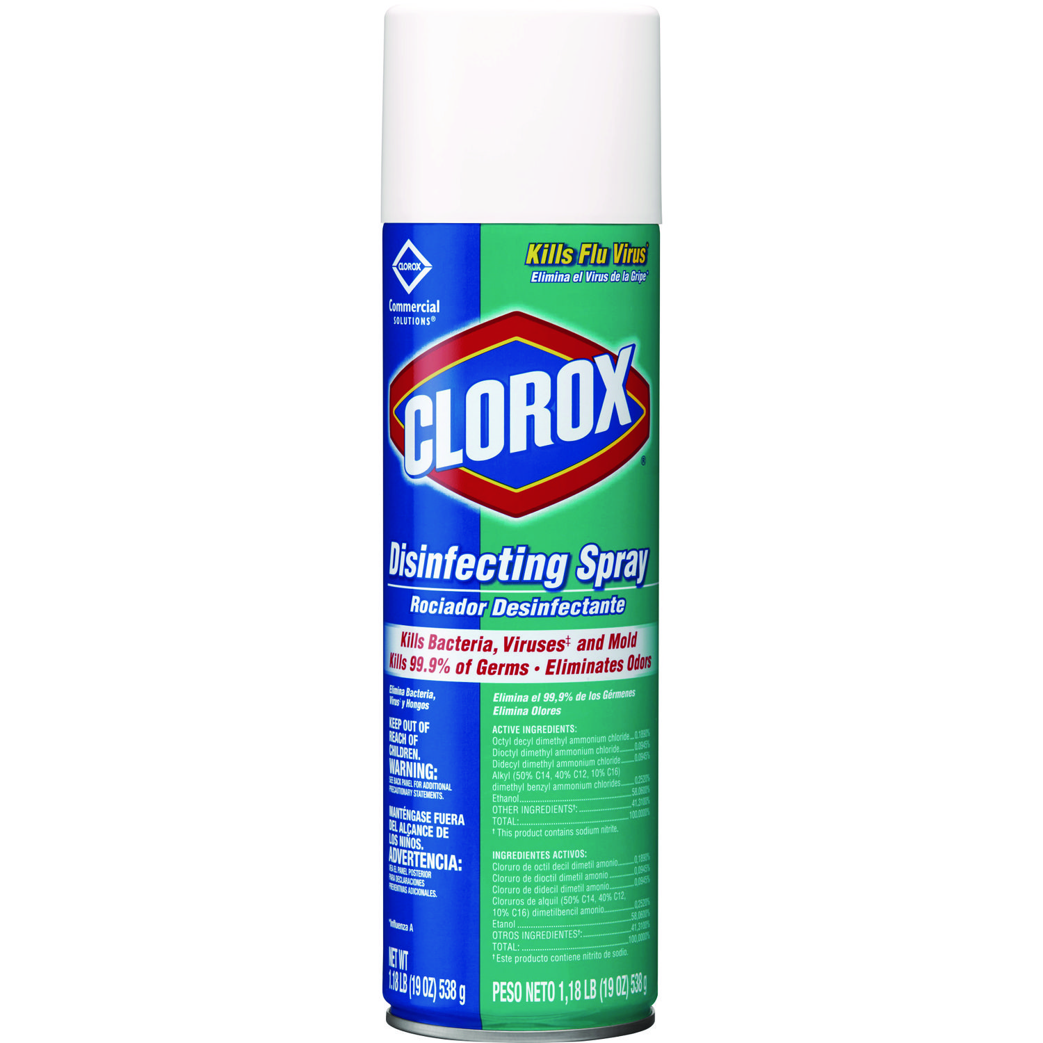 Disinfecting Spray, Fresh, 19 oz Aerosol Spray