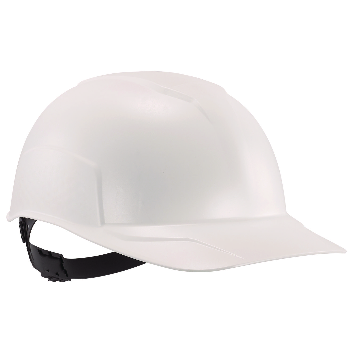 Skullerz 8952 Hard Shell Bump Cap, Short Brim, White