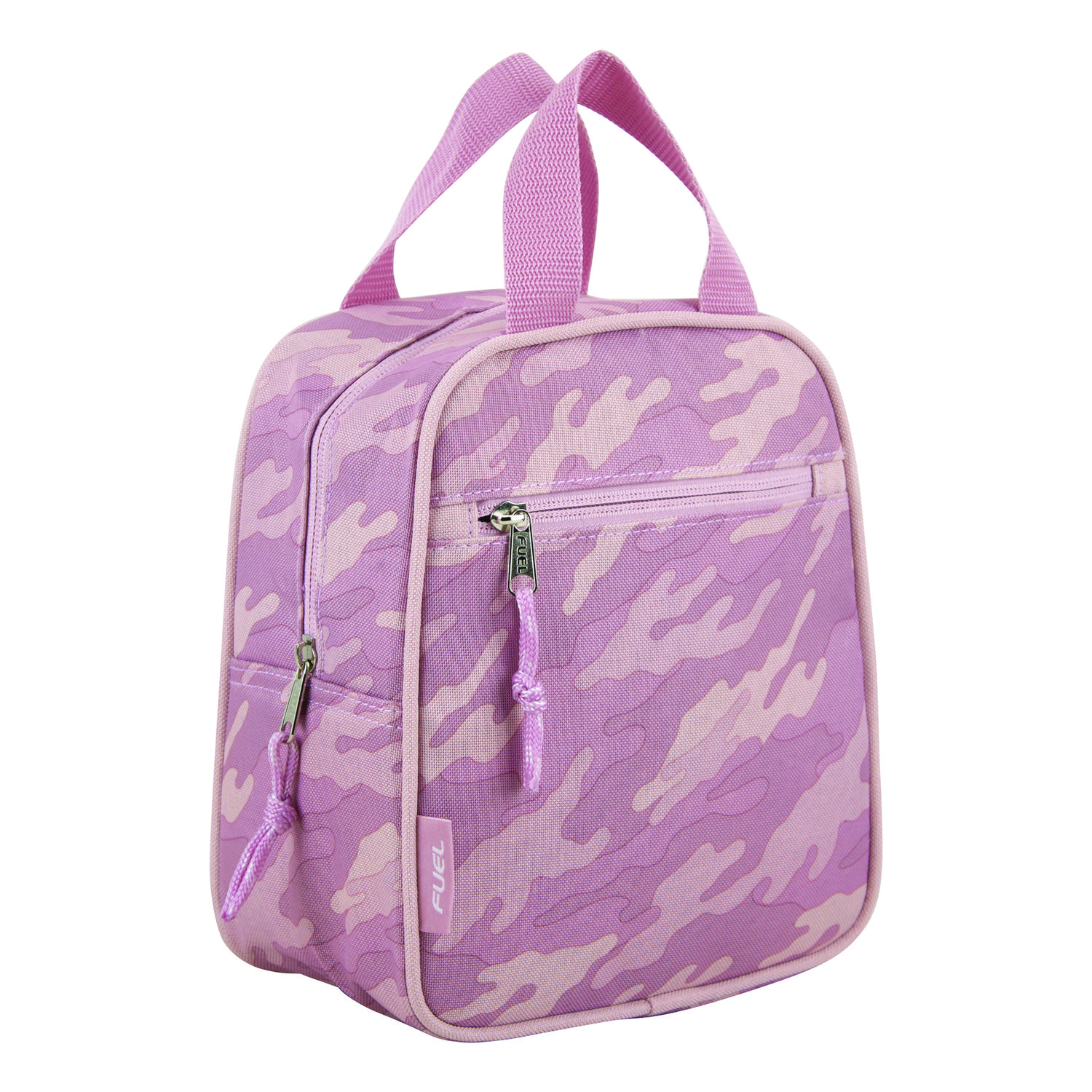 FUEL Bijoux Lunch Bag, 7.5 x 4.25 x 9, Pink Camo