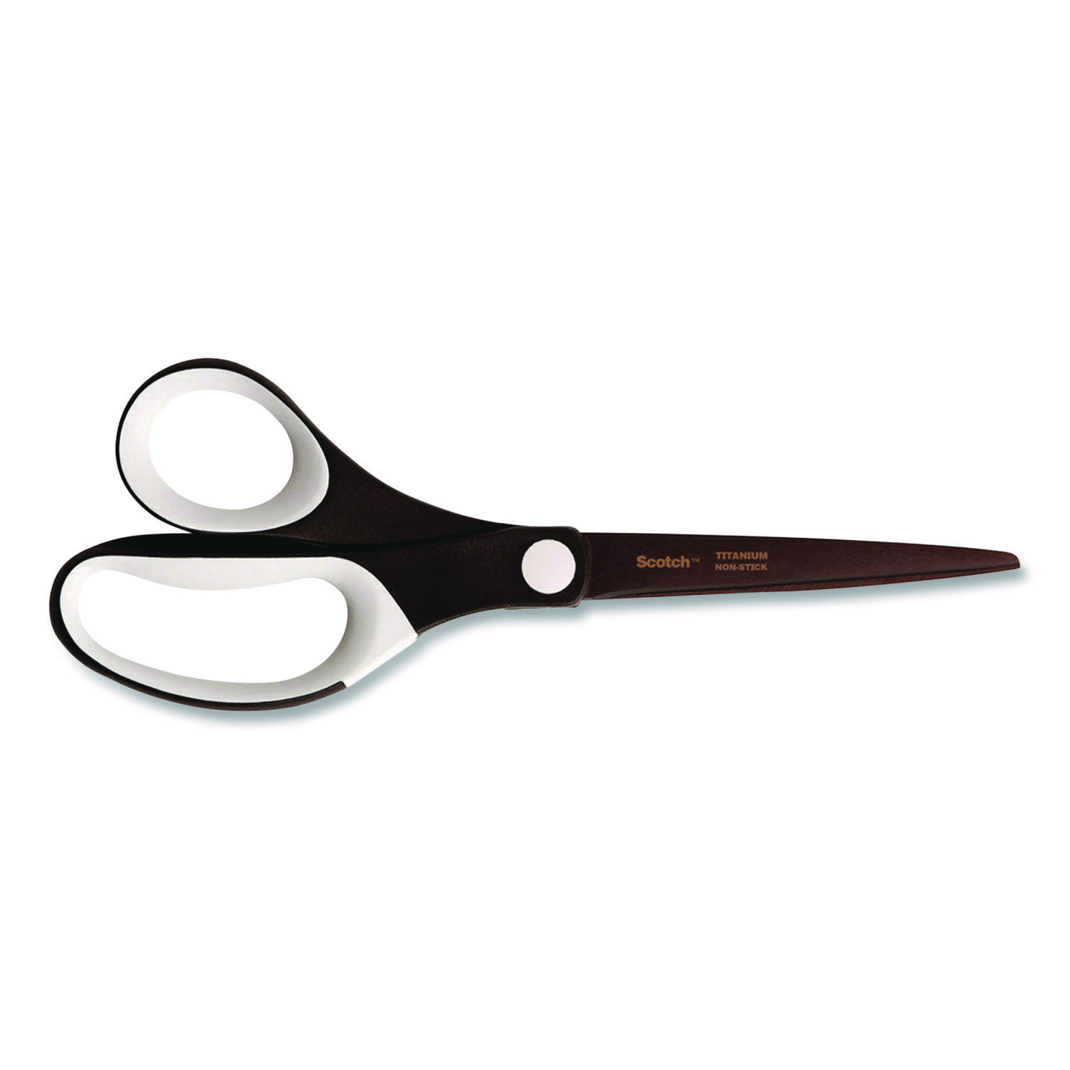 Scotch™ Ultra Edge Titanium Standard Scissors, 8 Long, Black/White