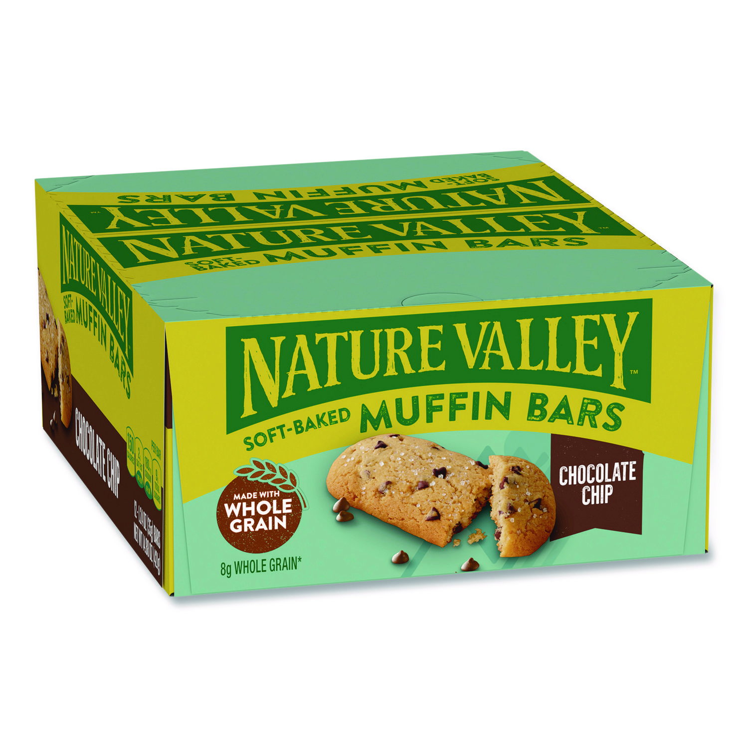 Nature Valley® Chocolate Chip Soft-Baked Muffin Bar, 1.24 oz Bar, 12/Box