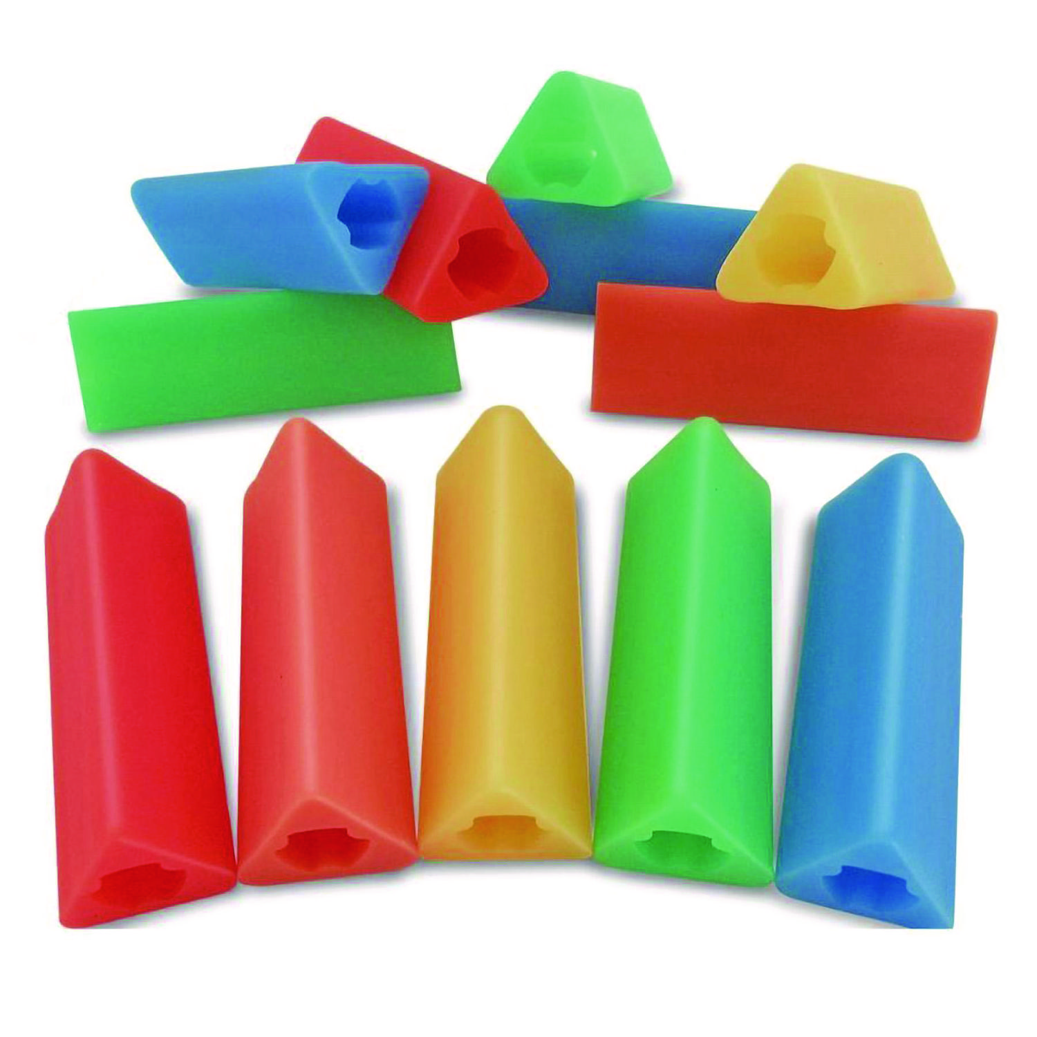 Triangle Grip, 1.75″ Long, Assorted Colors, 600/Carton