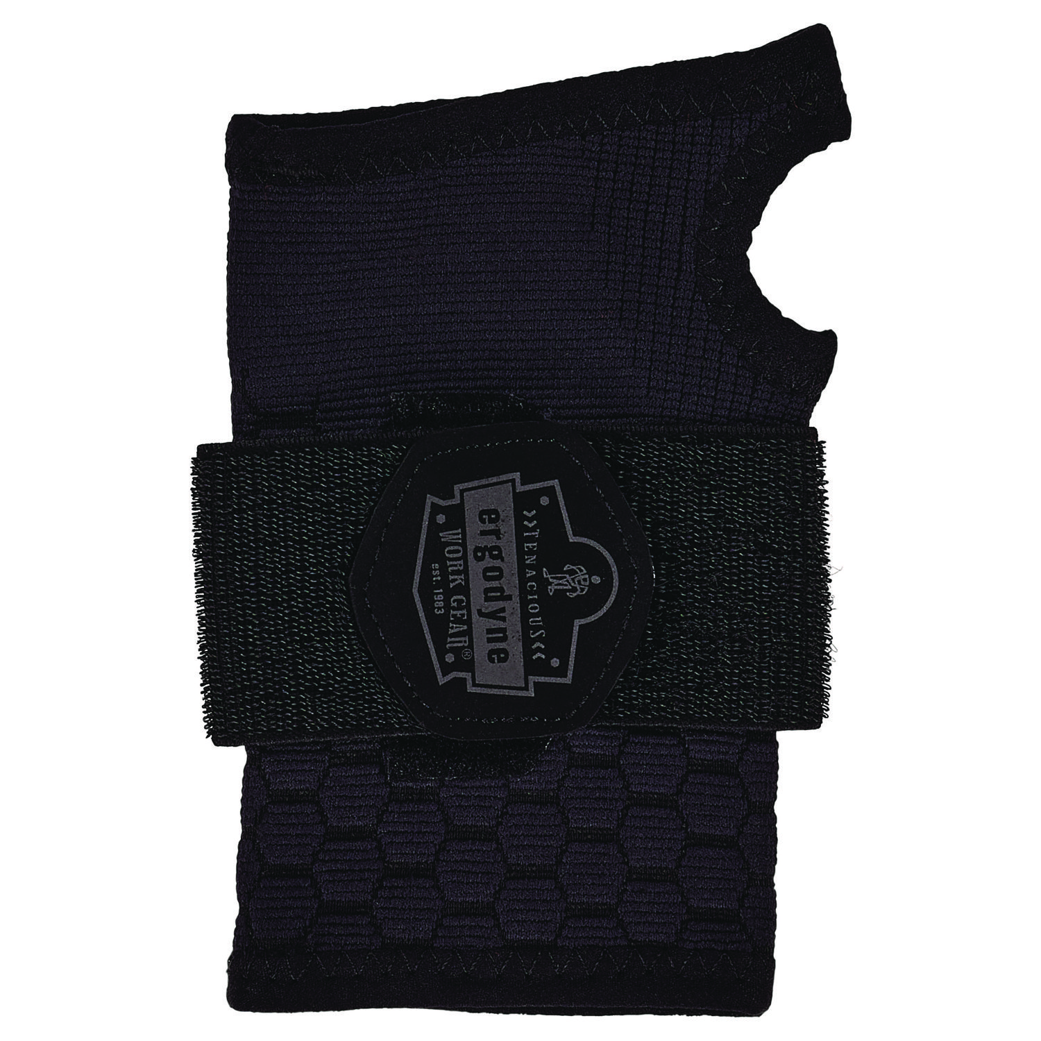 ergodyne® ProFlex 680 Wrist Support Sleeve - Single Strap, Small, Fits Left Hand/Right Hand, Black