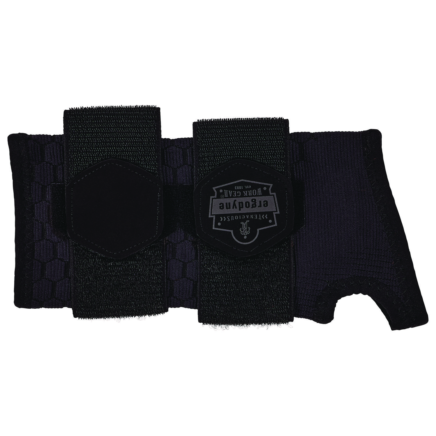 ergodyne® ProFlex 685 Wrist Support Sleeve - Double Strap, X-Large, Fits Left Hand/Right Hand, Black