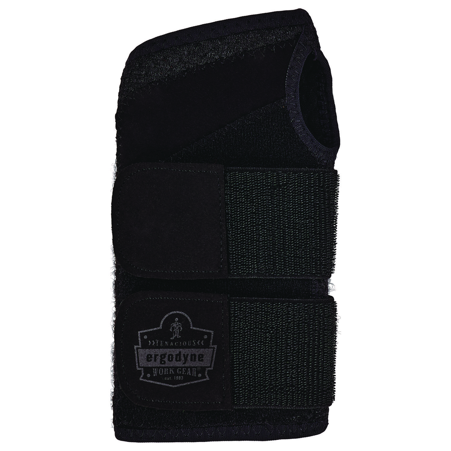 ProFlex 4015 Wrist Brace Support with Double Strap, Medium, Fits Left Hand, Black