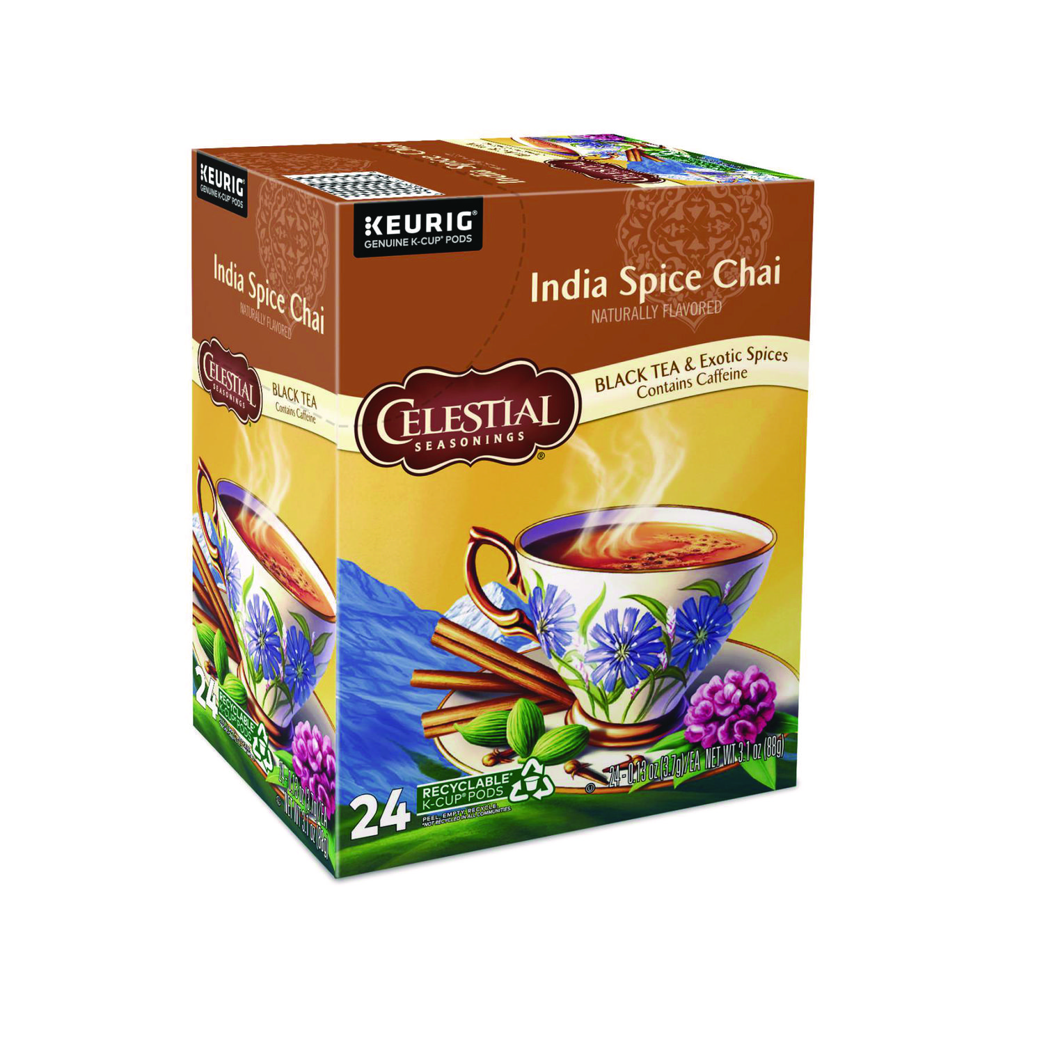 India Spice Chai Tea K-Cups, 96/Carton