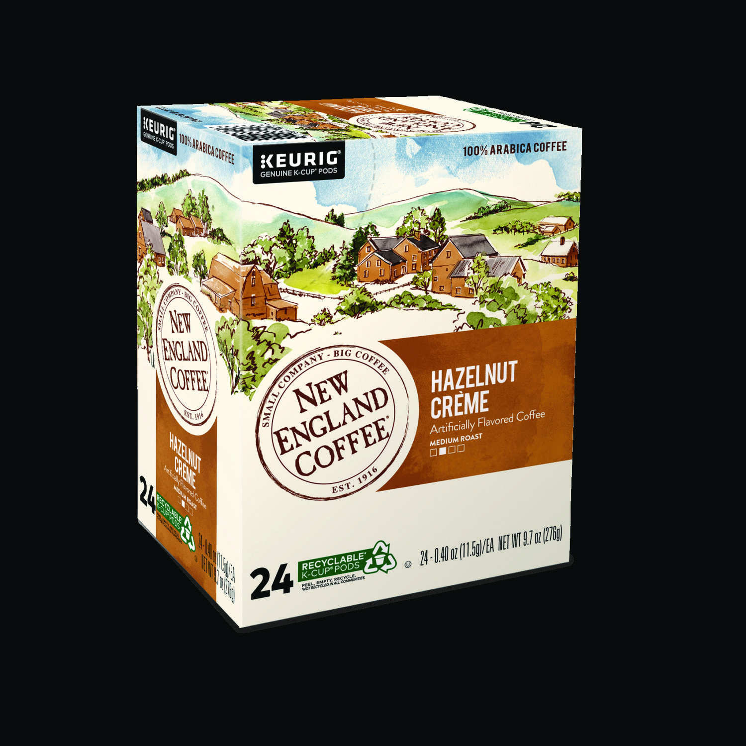 Hazelnut Creme K-Cup Pods, 24/Box