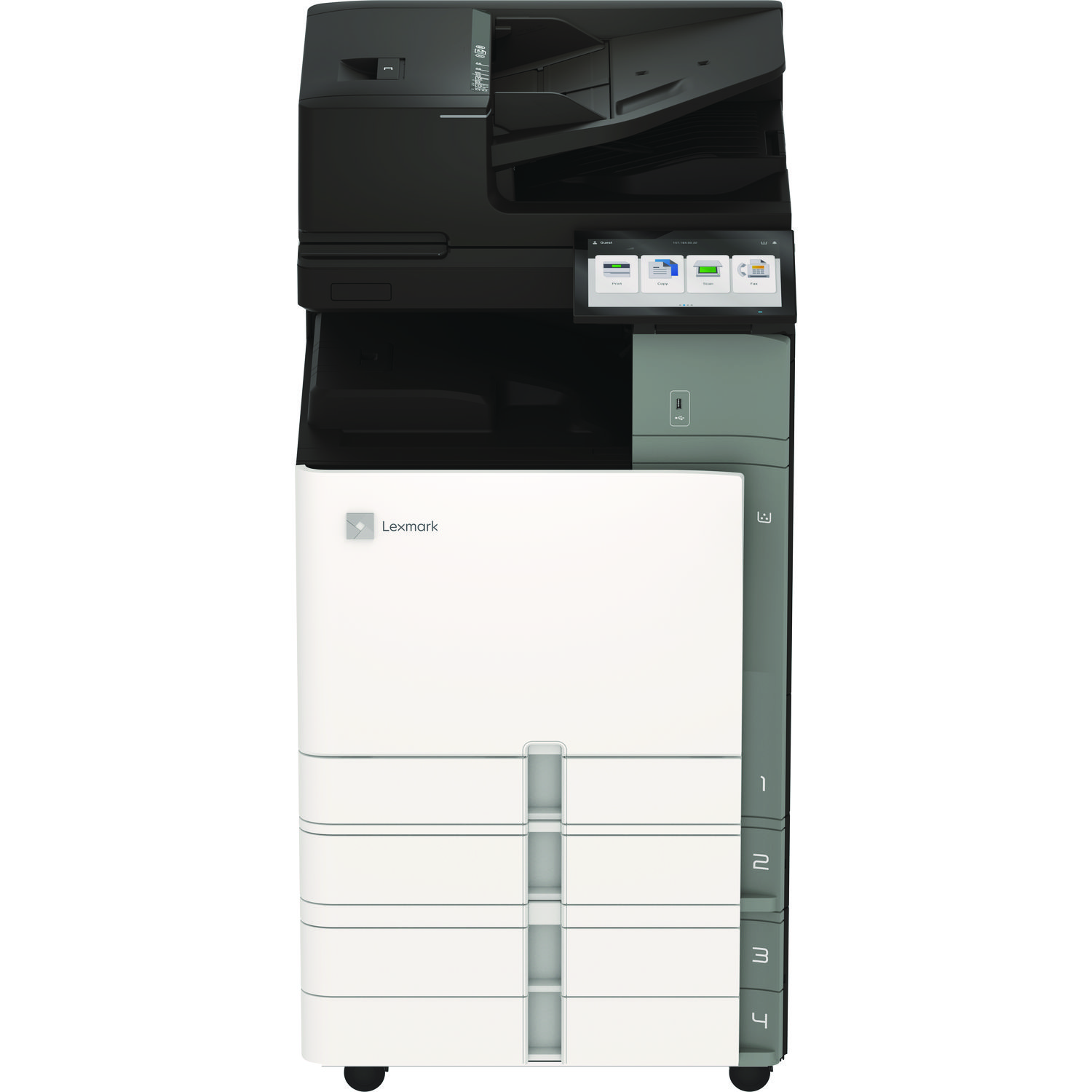 CX962TSE Multifunction Laser Printer, Copy/Fax/Print/Scan