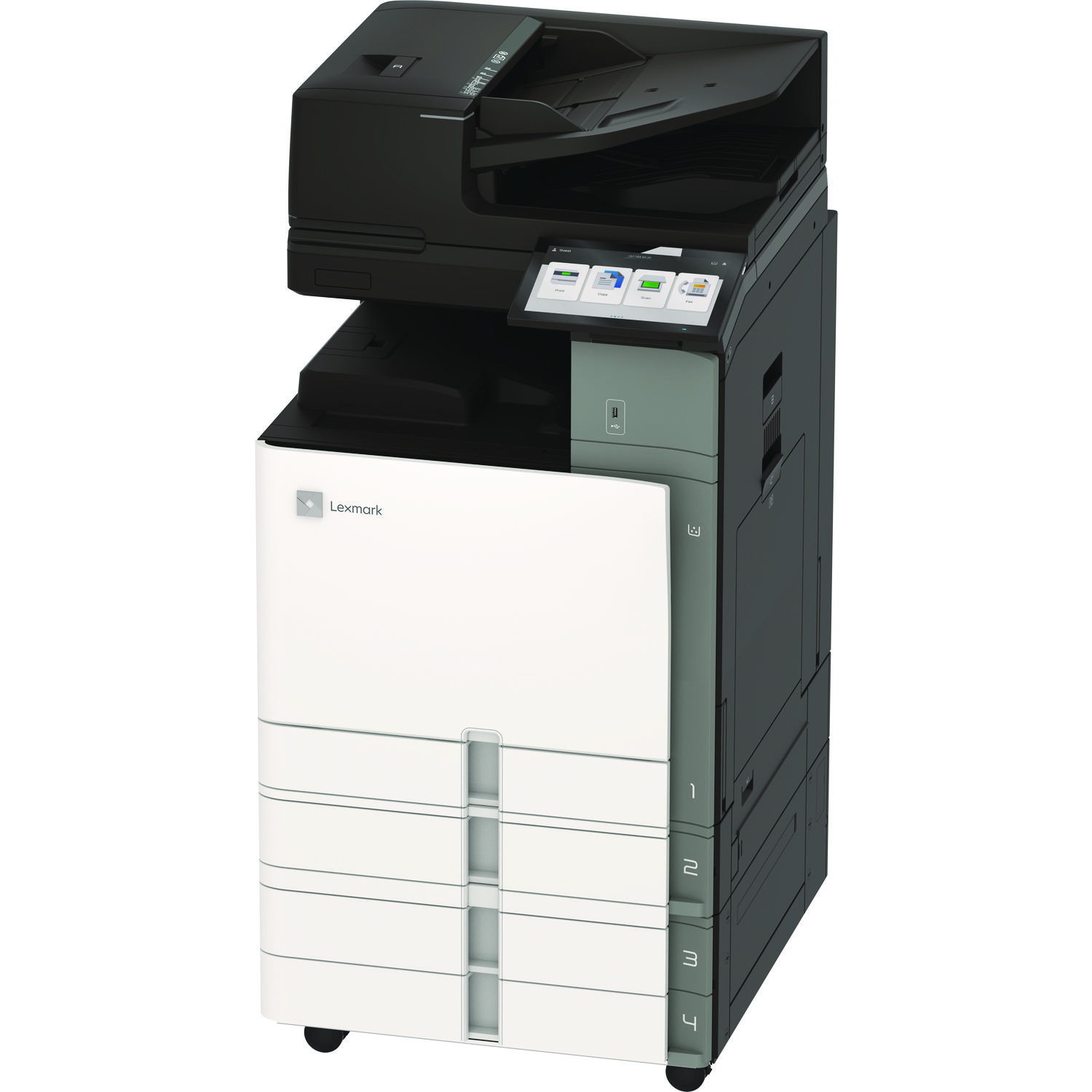 CX962TSE Multifunction Laser Printer, Copy/Fax/Print/Scan