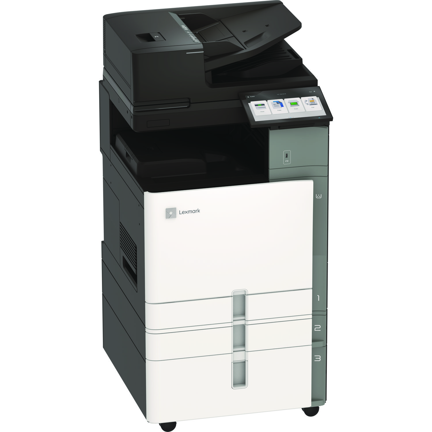 CX963XSE Multifunction Laser Printer, Copy/Fax/Print/Scan