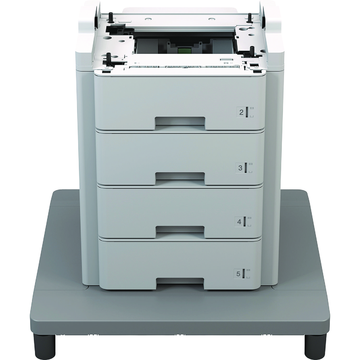 TT4000 Tower Tray with Stabilizer, 520 Sheet Capacity, Gray