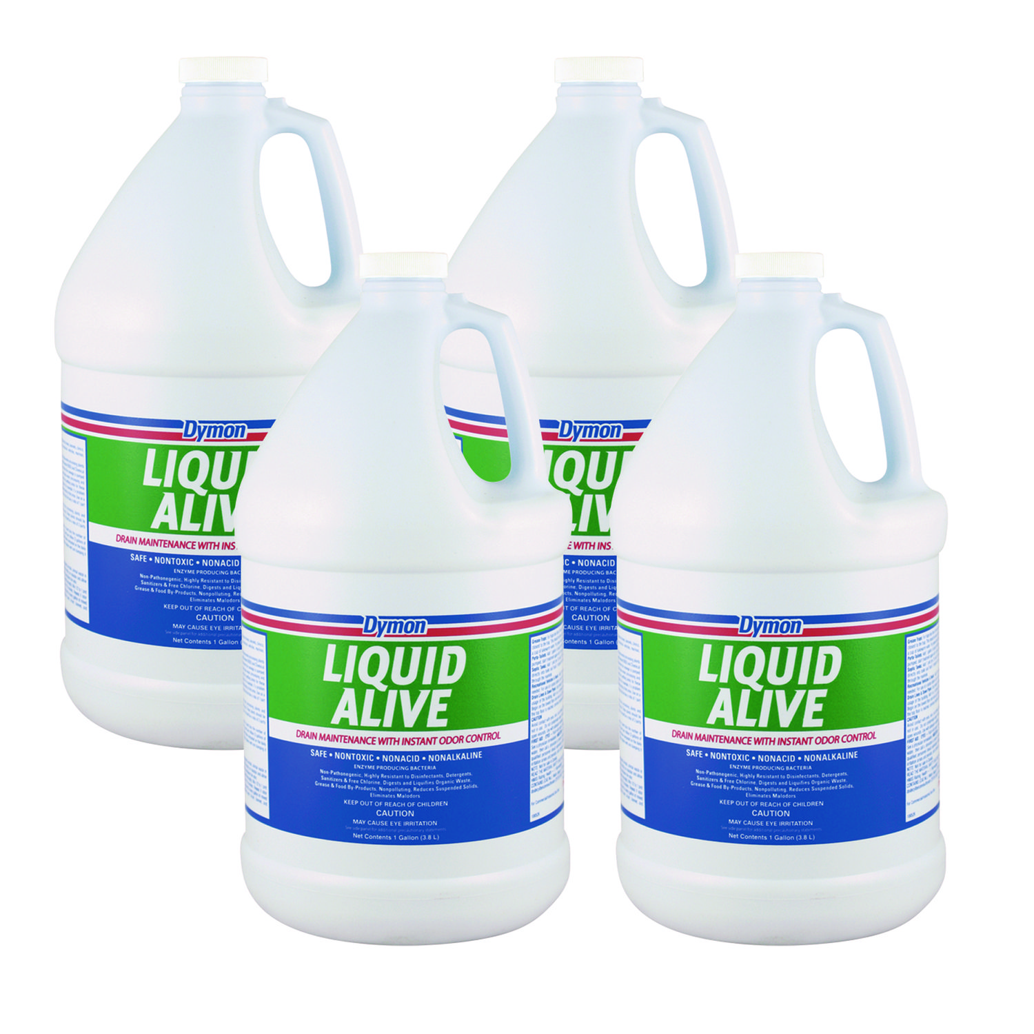 LIQUID ALIVE Enzyme Producing Bacteria, 1 gal Bottle, 4/Carton