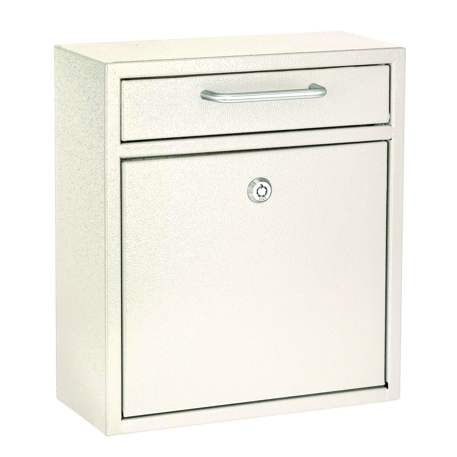 Medium Ultimate Wall Mounted Mail Box, 10.4 x 4.5 x 12, White