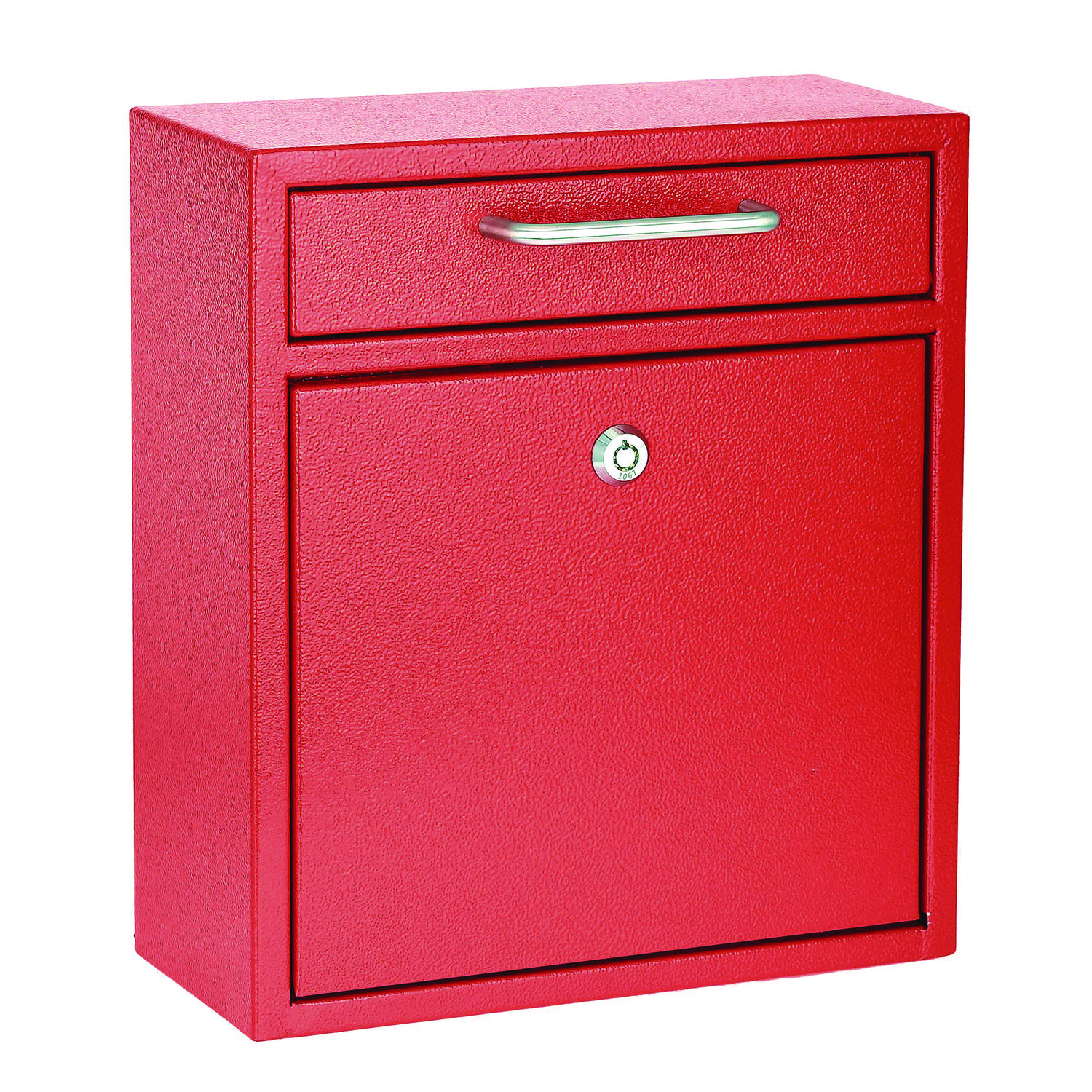 Medium Ultimate Wall Mounted Mail Box, 10.4 x 4.5 x 12, Red