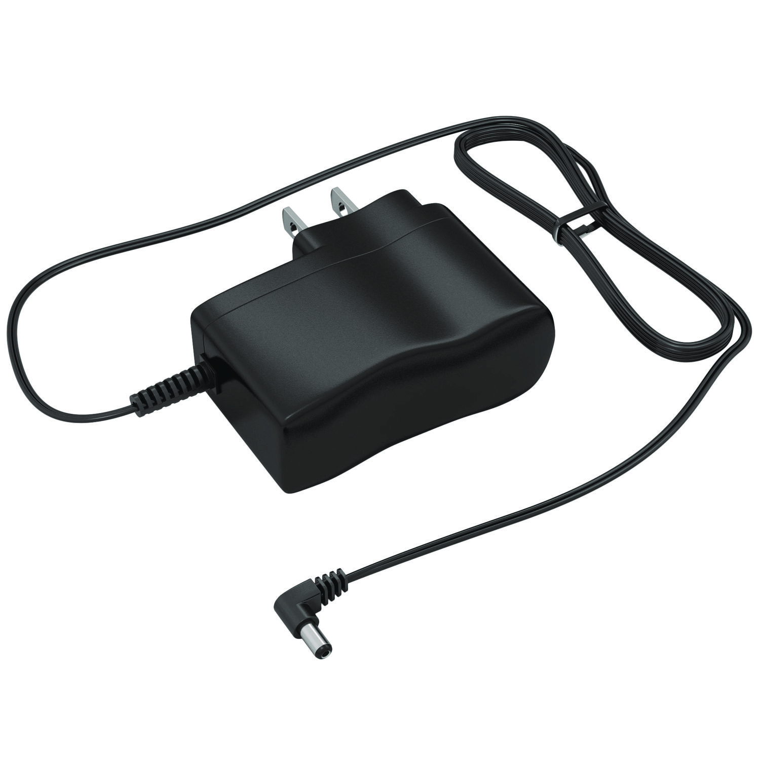 AC Adapter for Sensor Trash Cans, 2.3", Black