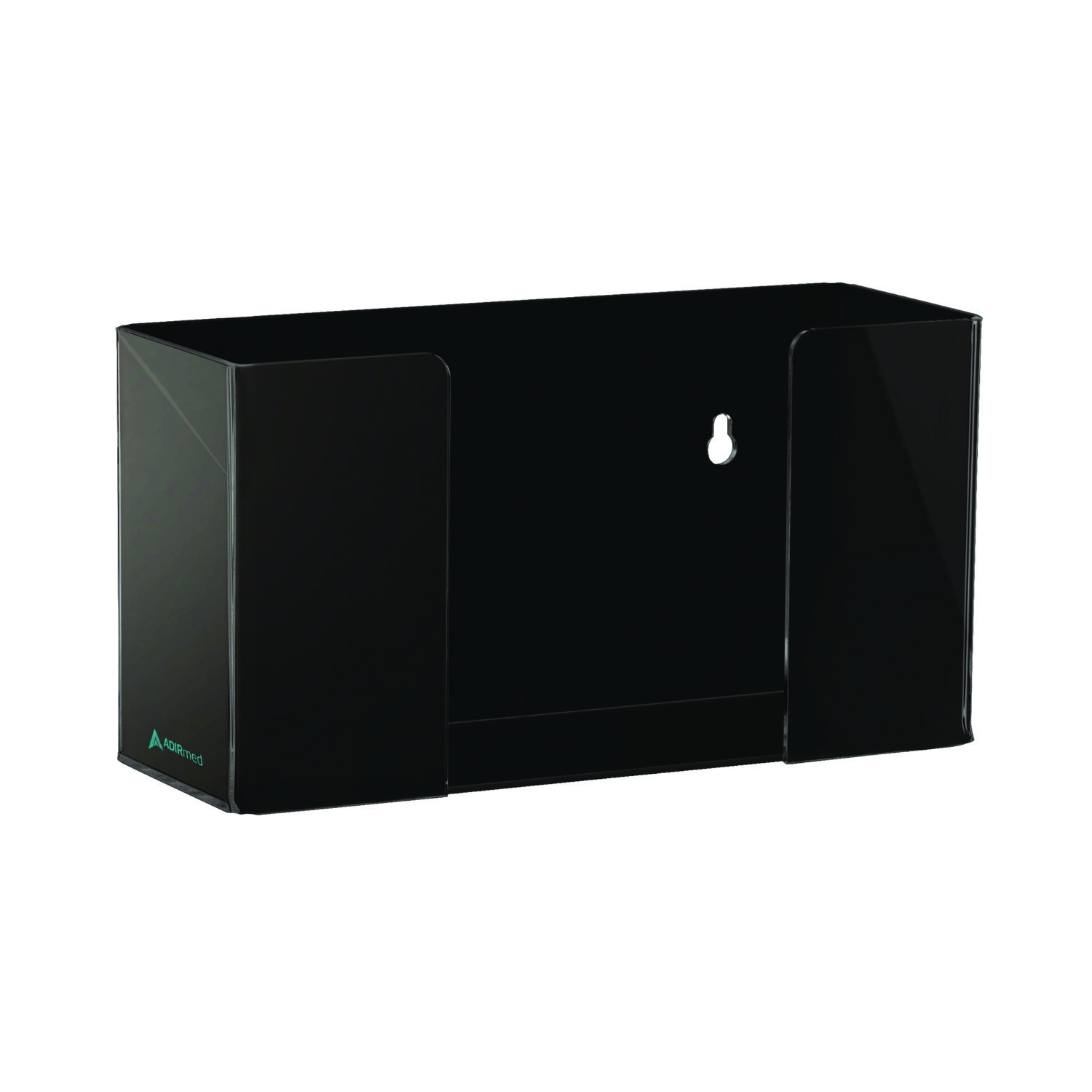 Acrylic Glove Dispenser, Single Box Capacity, 10.2 x 3.5 x 5.3, Black