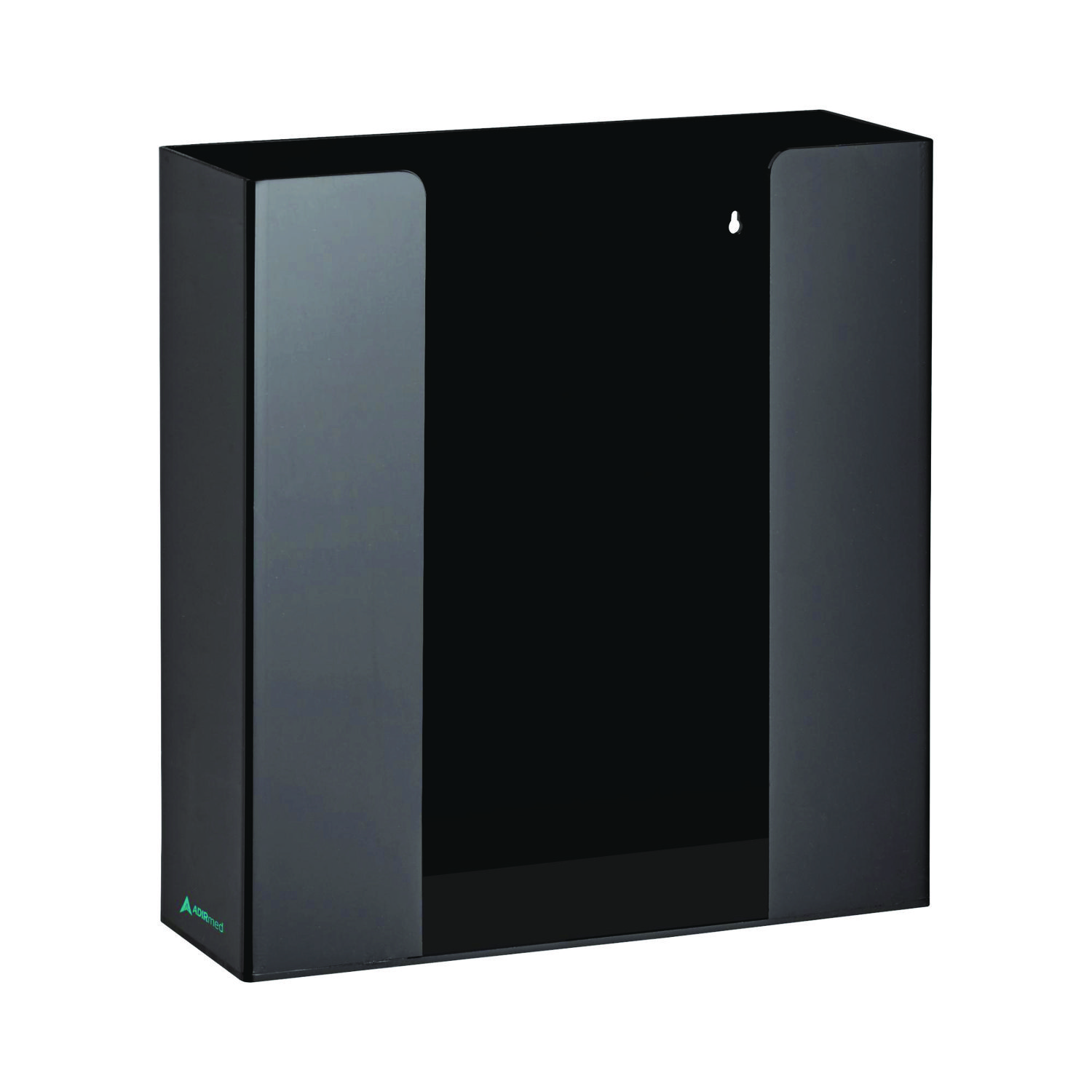 Acrylic Glove Dispenser, Double Box Capacity, 10.2 x 3.5 x 10.8, Black