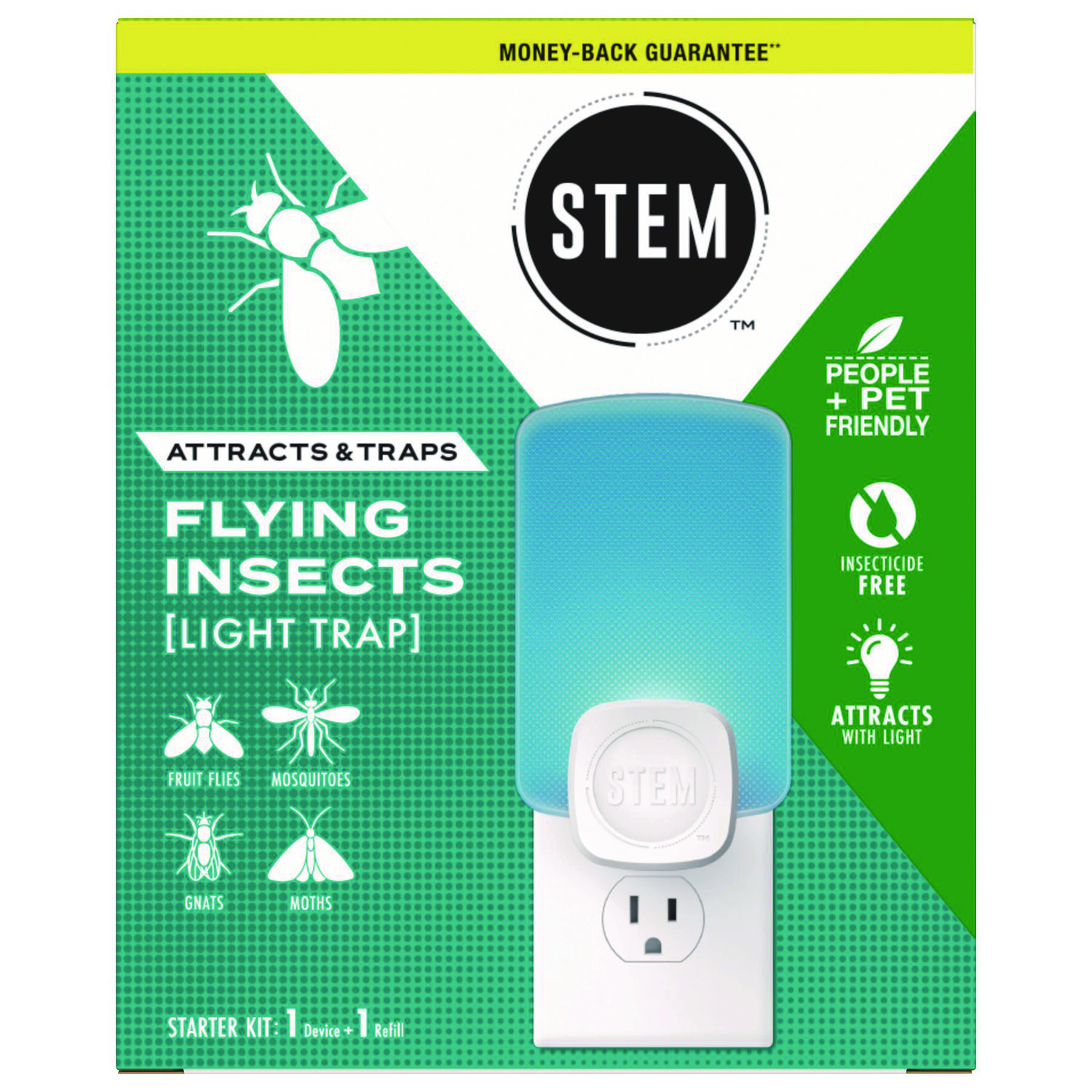 STEM Light Trap, with Refill, 4/Carton